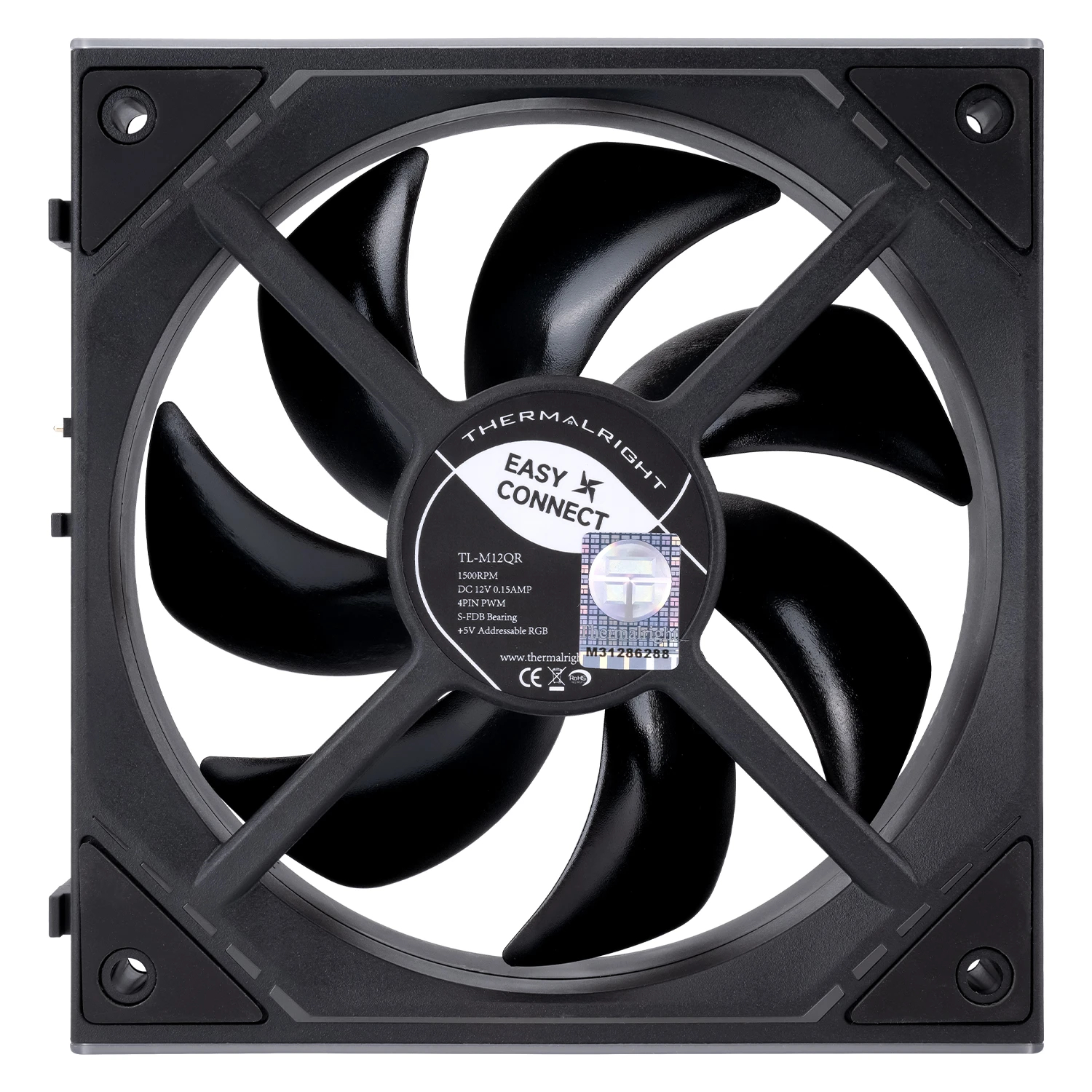 Thermalright Комплект вентилатори Fan Pack 3-in-1 3x120mm - TL-M12QR x 3 - Reverse, Infinity Mirror, Daisy-Chain, A-RGB