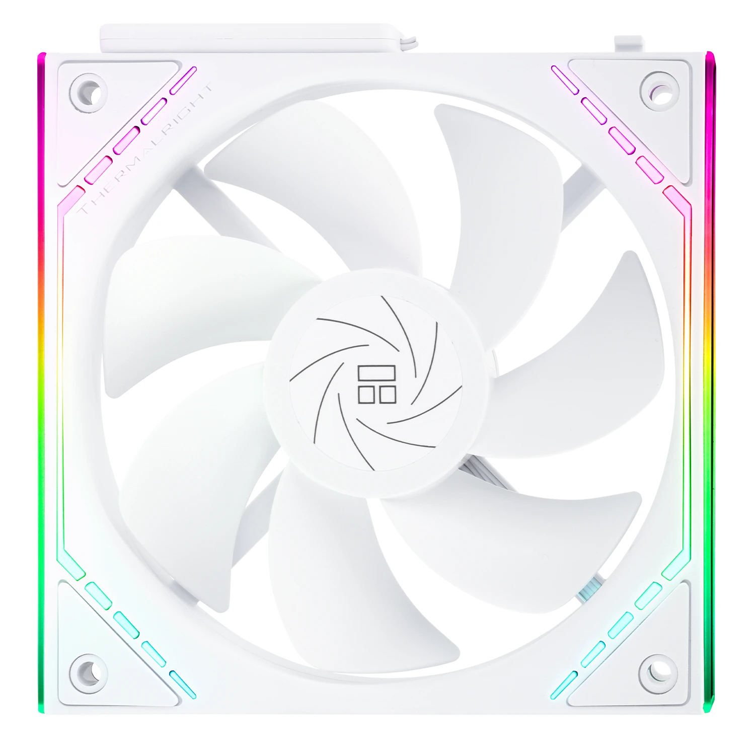 Thermalright Комплект вентилатори Fan Pack 3-in-1 3x120mm - TL-M12QRW x 3 - White, Reverse, Infinity Mirror, Daisy-Chain, A-RGB