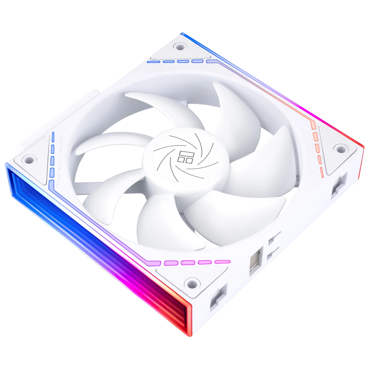 Thermalright Комплект вентилатори Fan Pack 3-in-1 3x120mm - TL-M12QW x 3 - White, Infinity Mirror, Daisy-Chain, A-RGB