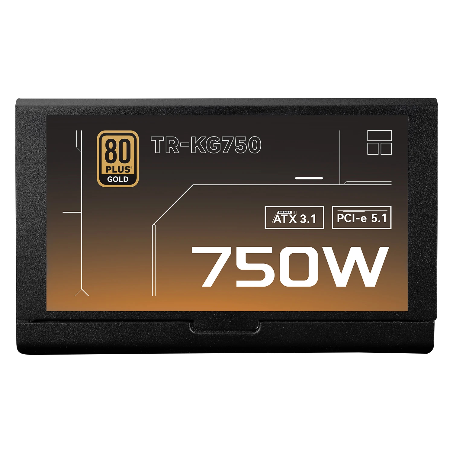 Thermalright захранване PSU ATX 3.1 750W Gold, Full Modular - TR-KG750