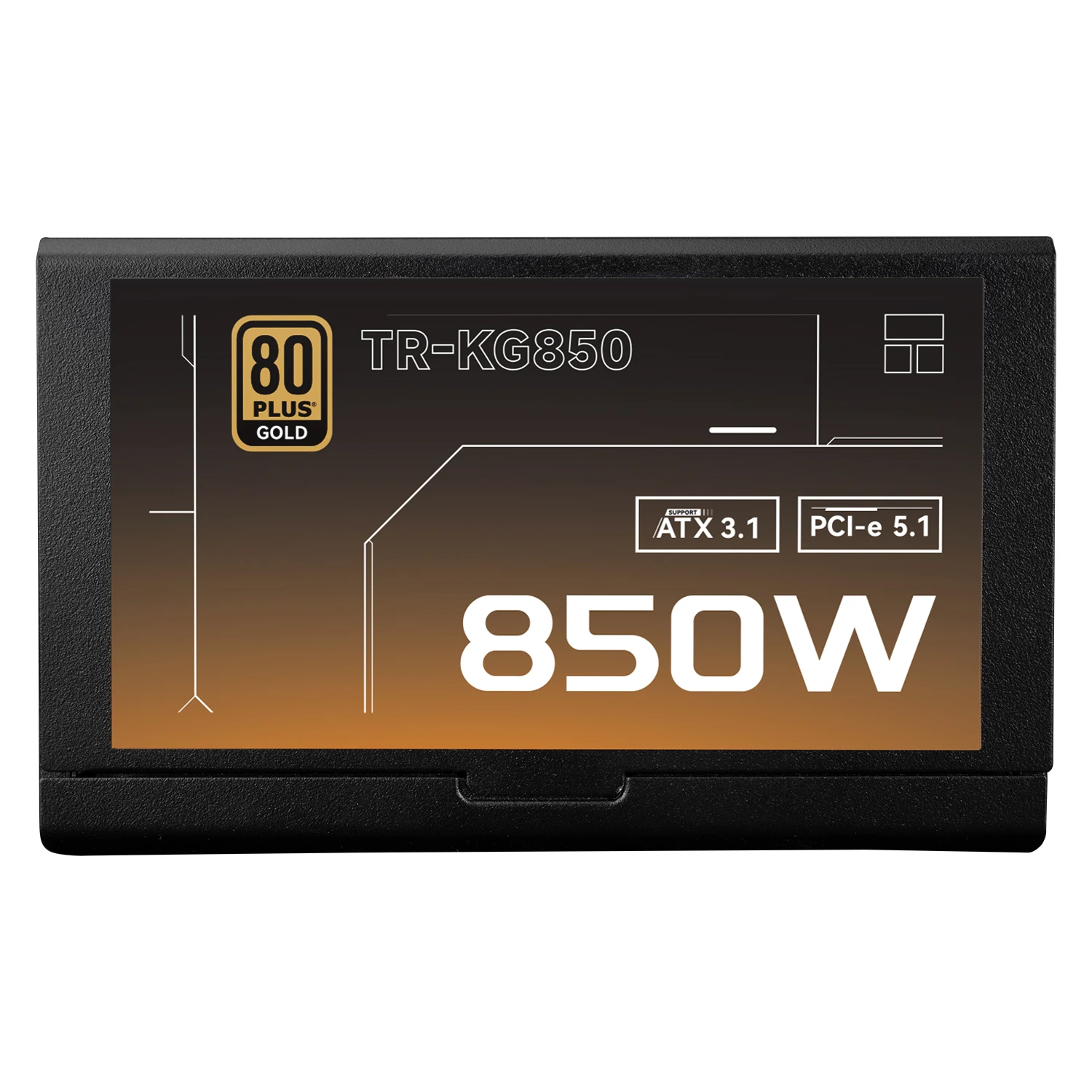 Thermalright захранване PSU ATX 3.1 850W Gold, Full Modular - TR-KG850