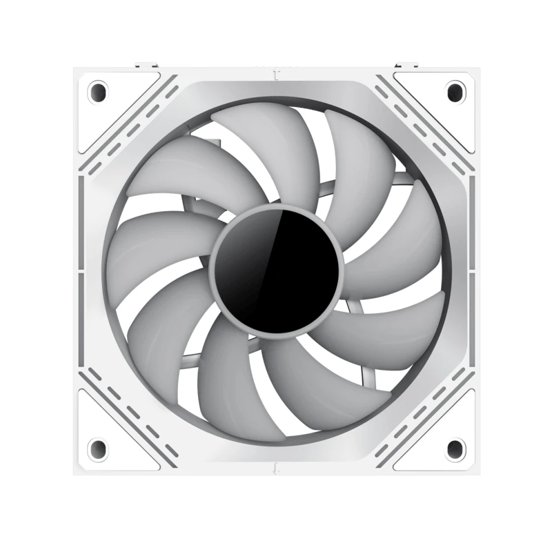 Gamemax Комплект вентилатори Fan Pack 3-in-1 3x120mm - FN12A-S3I White, Daisy-Chain, Addressable RGB