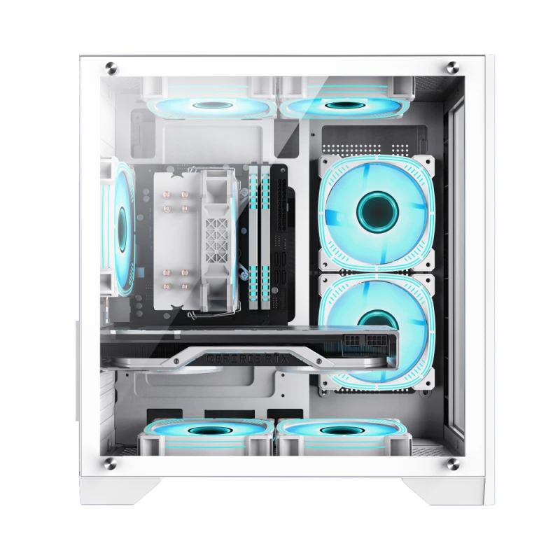 Gamemax кутия Case mATX - Infinity Mini White