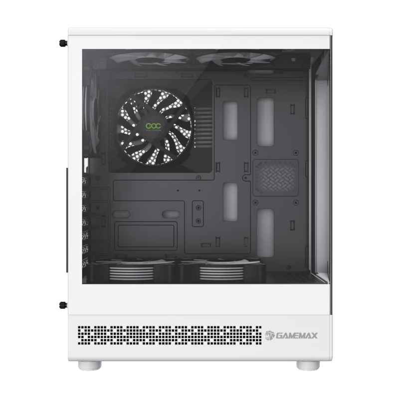 Gamemax кутия Case ATX - Vista COC AW - 5 x 120 mm A-RGB Fans, MB Plate COC Fan