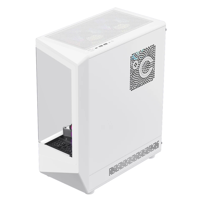 Gamemax кутия Case ATX - Vista COC AW - 5 x 120 mm A-RGB Fans, MB Plate COC Fan