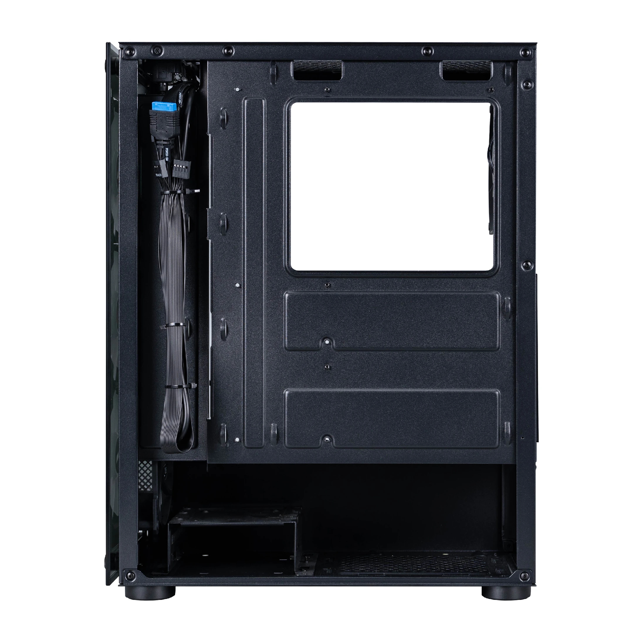 1stPlayer Кутия Case ATX - Fire Dancing V2-A RGB v2 - 4 fans included