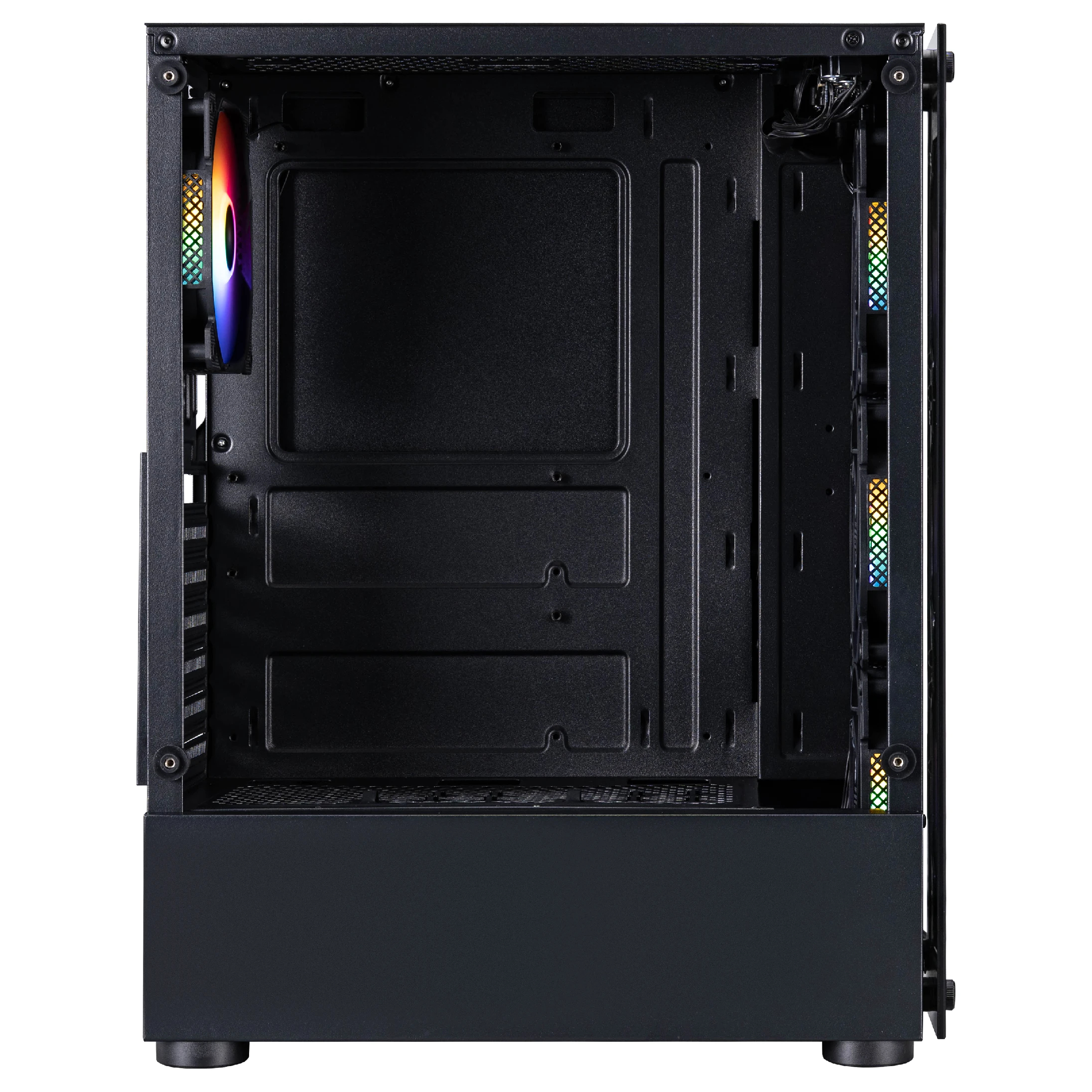 1stPlayer Кутия Case ATX - Fire Dancing V2-A RGB v2 - 4 fans included