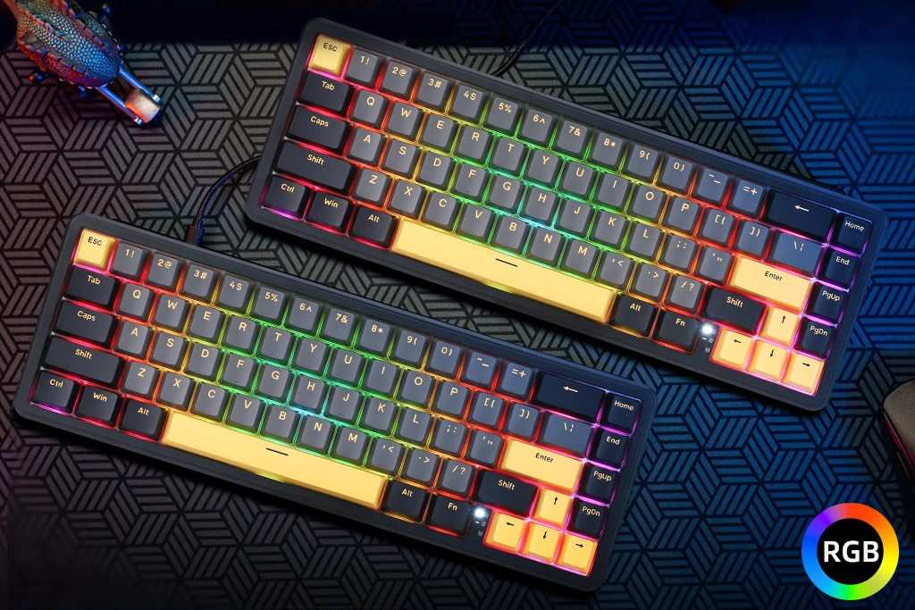 Marvo професионална геймърска механична клавиатура Professional Gaming Mechanical Keyboard Magma M40 KG964 - 8K, Magnetic Switches [Tactile]