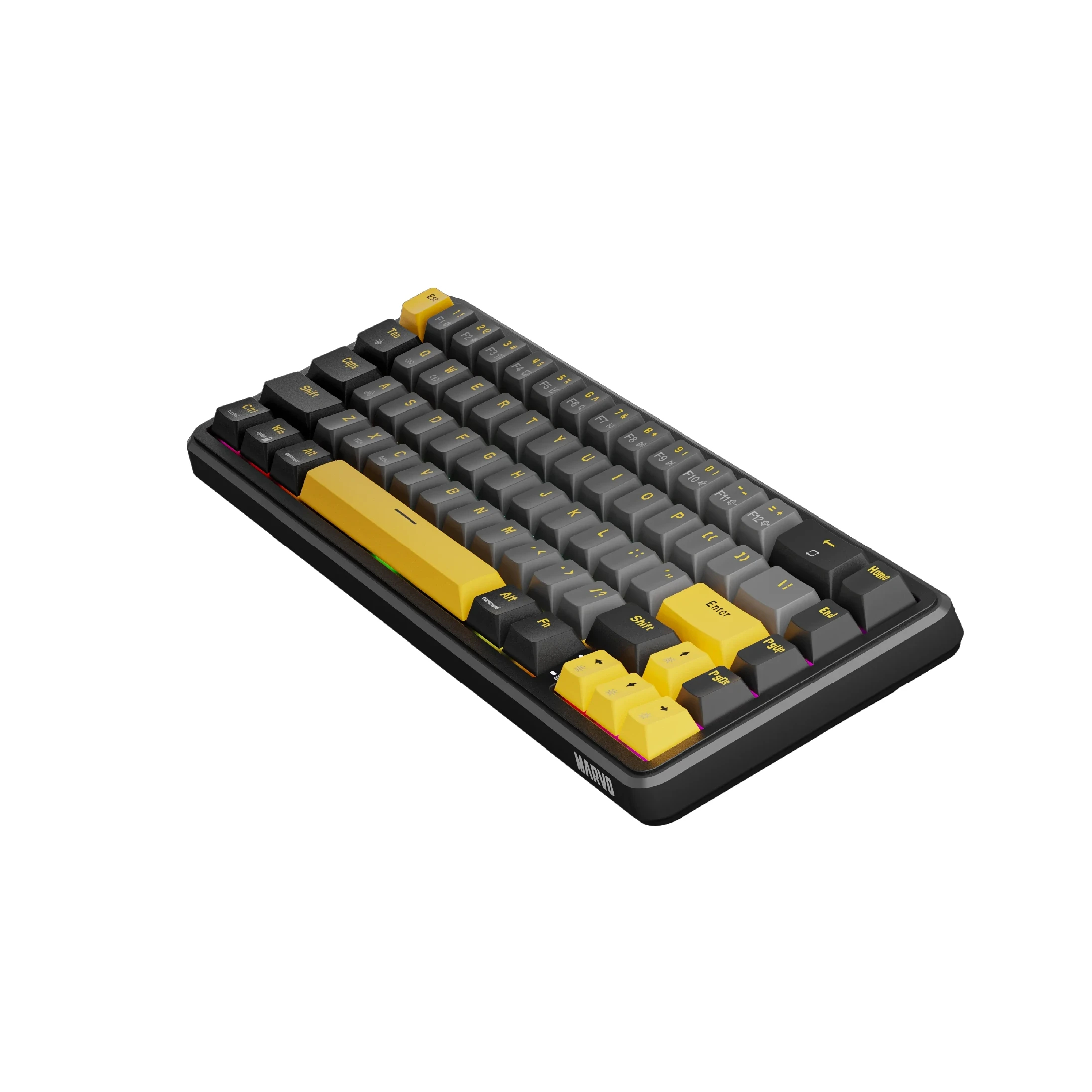Marvo професионална геймърска механична клавиатура Professional Gaming Mechanical Keyboard Magma M40 KG964 - 8K, Magnetic Switches [Tactile]