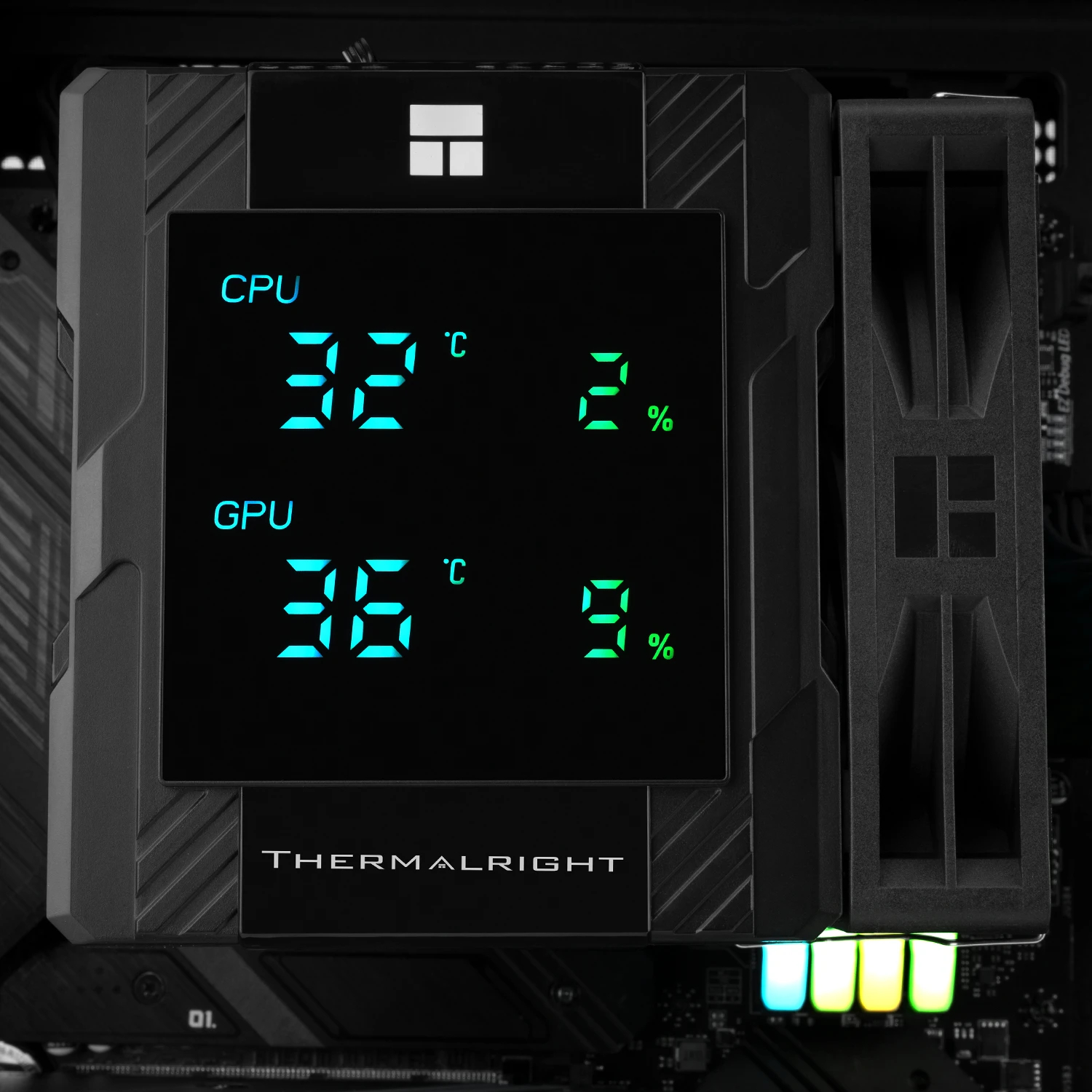 Thermalright охладител CPU Cooler Peerless Assassin 120 Digital Black - Dual-Tower - LGA1851/AM5