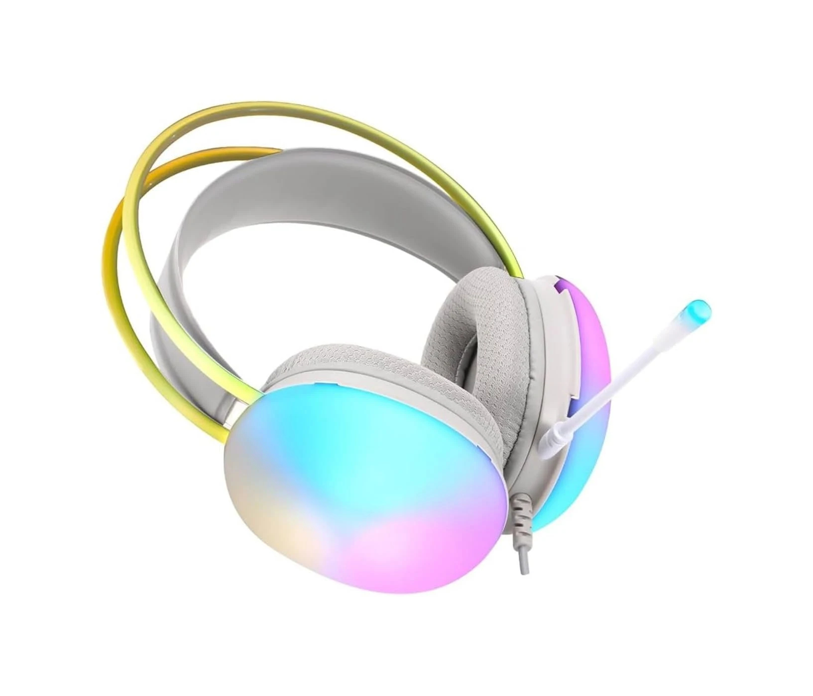 Xtrike ME геймърски слушалки Gaming Headphones GH-511 - 50mm, RGB, White