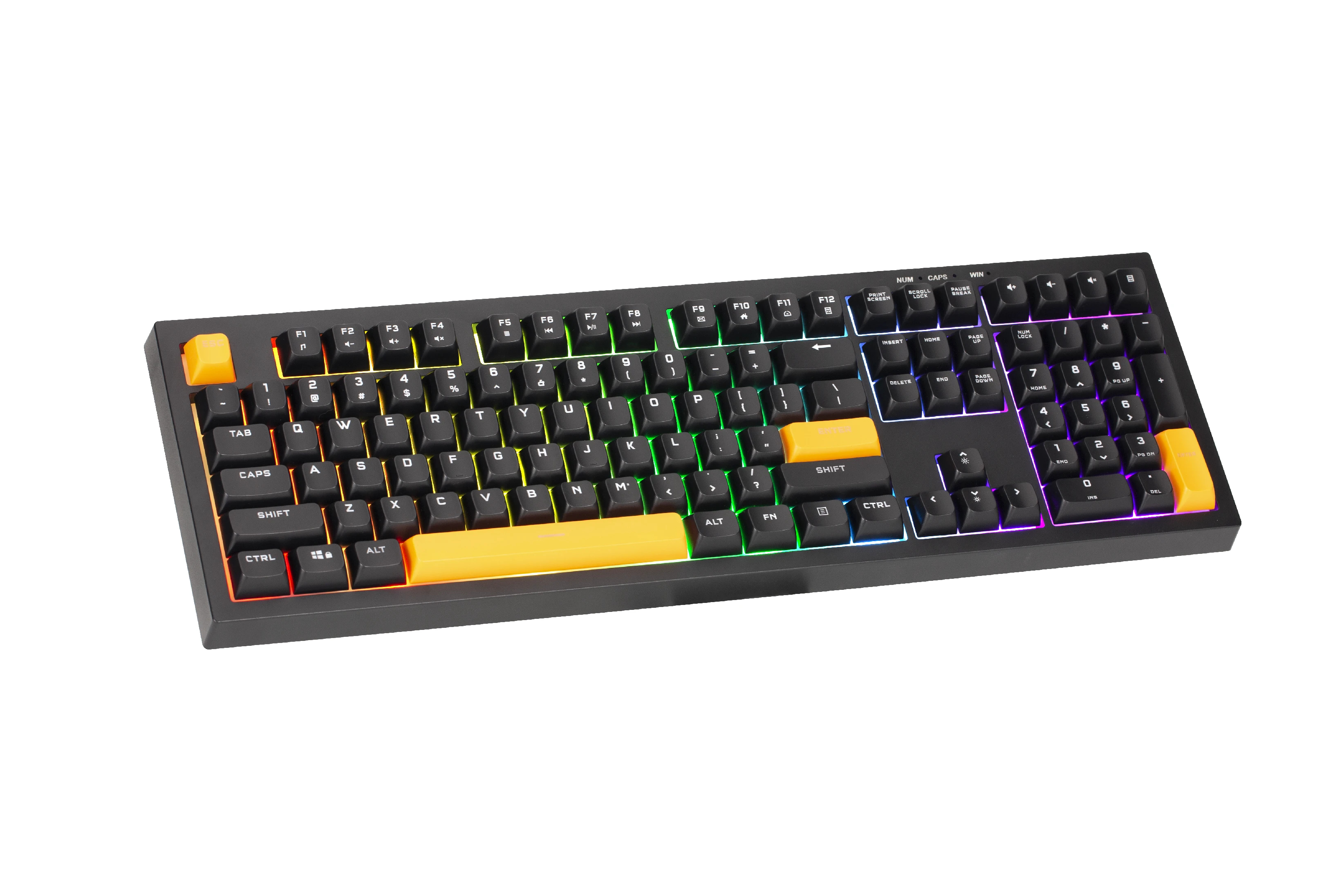 Xtrike ME геймърска клавиатура Gaming Keyboard 104 keys - KB-512 BK - Silent
