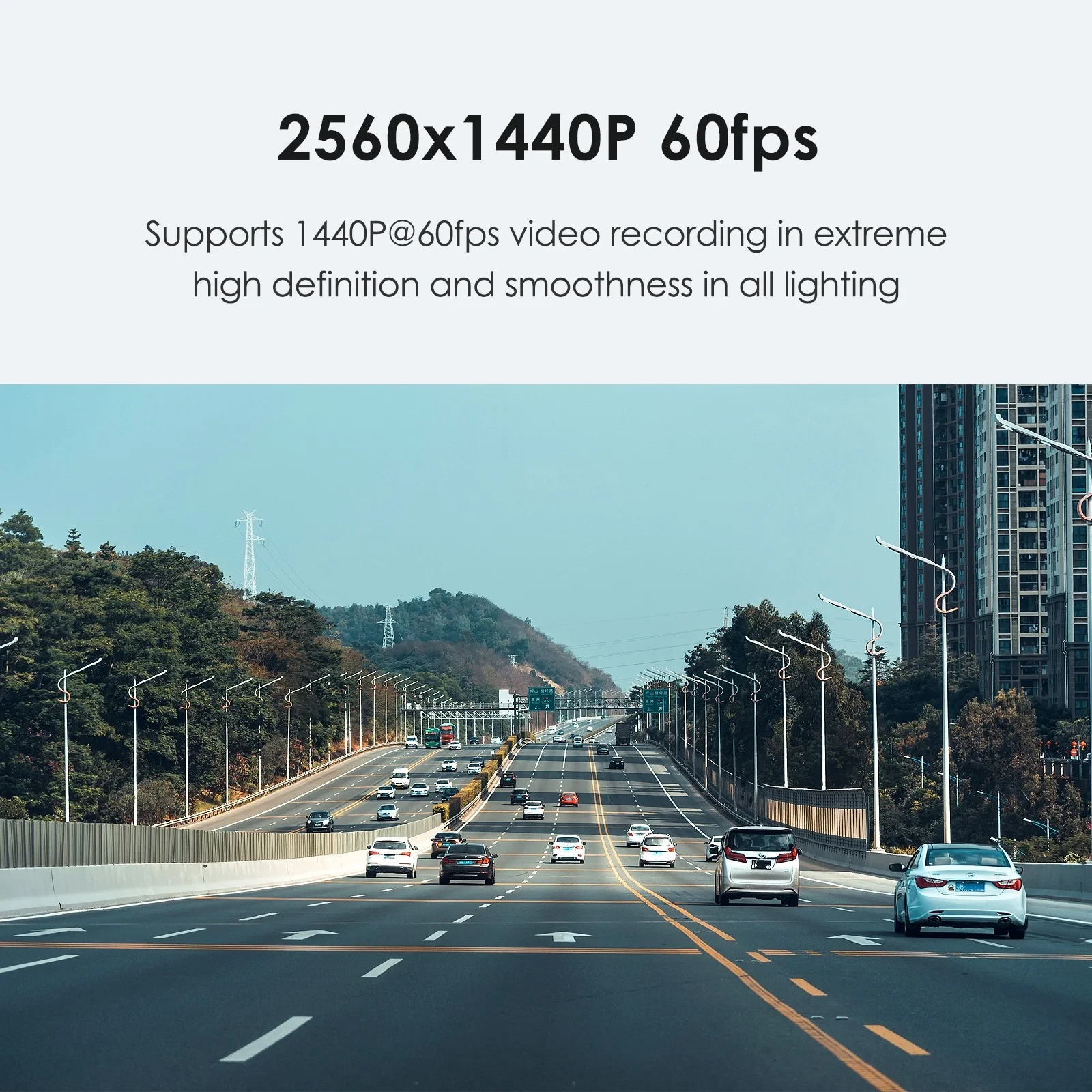 VIOFO Видеорегистратор Dash Cam A119 V3-G - GPS Module, Quad HD+, HDR, Sony STARVIS
