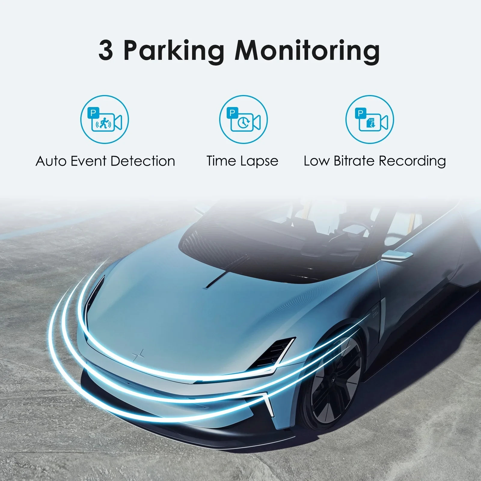 VIOFO Видеорегистратор Dash Cam A119 V3-G - GPS Module, Quad HD+, HDR, Sony STARVIS