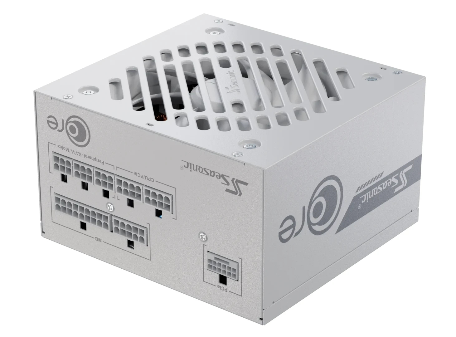 Seasonic захранване PSU ATX 3.1 750W Gold, Full Modular, PCIe 5.1 - CORE GX-750 V2 White - SRP-CGX751-A5A32SF-WH