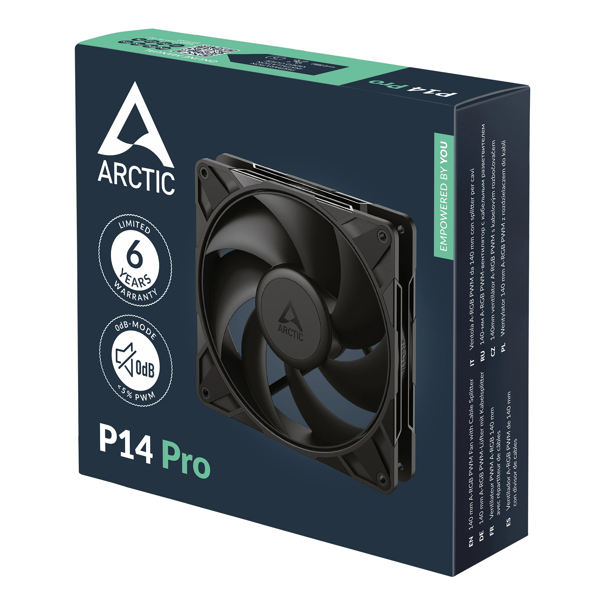 Arctic вентилатор Fan 140mm P14 Pro