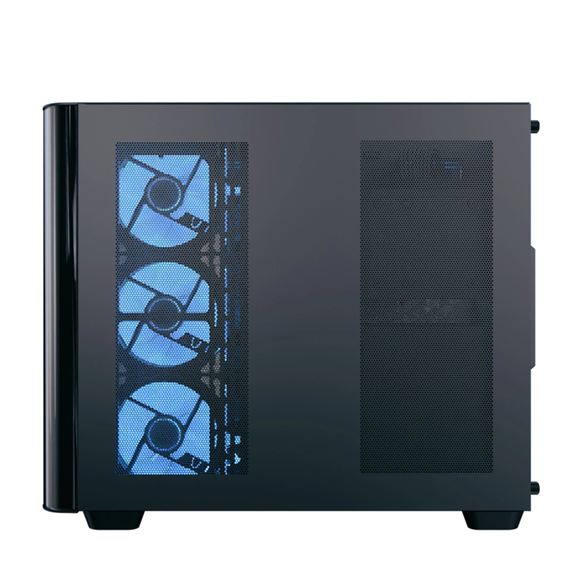 AeroCool кутия Case ATX - P500C-G-BK-v1 - 4 x 120 mm Infinity Mirror A-RGB