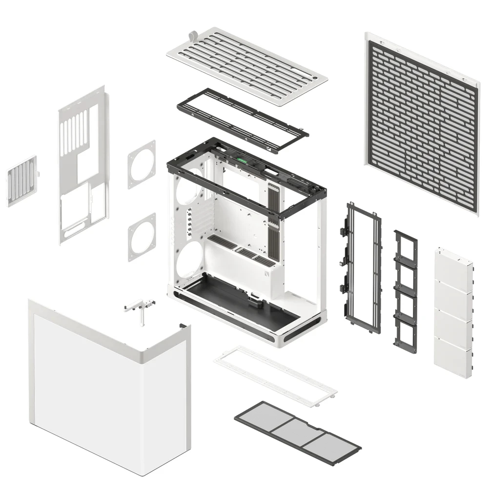 HAVN кутия Case E-ATX - HS 420 Base Edition White