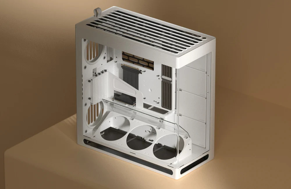 HAVN кутия Case E-ATX - HS 420 VGPU Edition Black - PCIe Gen 5 riser included