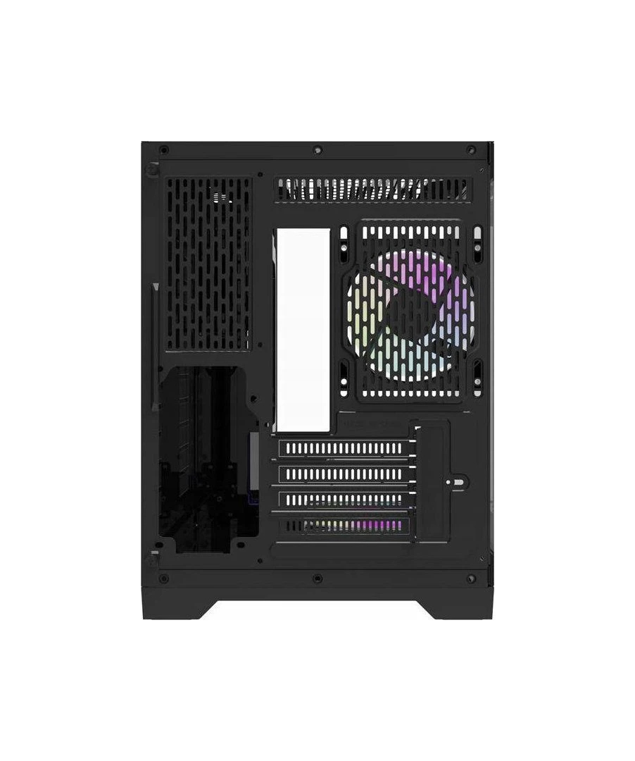 Aigo кутия Case mATX - FT418 Black - 6 x 120 mm A-RGB fans included