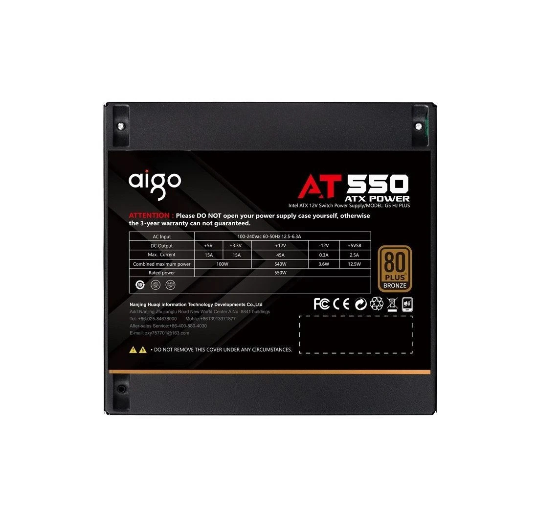 Aigo захранване PSU 750W Bronze - AT750