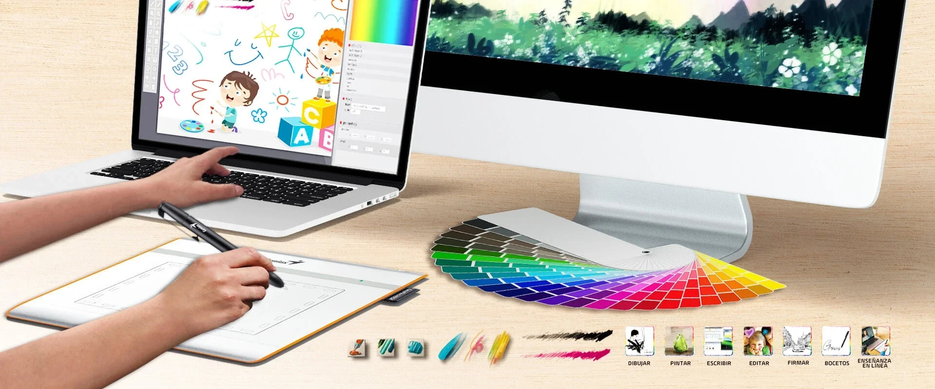 Genius графичен таблет Graphic Tablet EasyPen i405X - USB