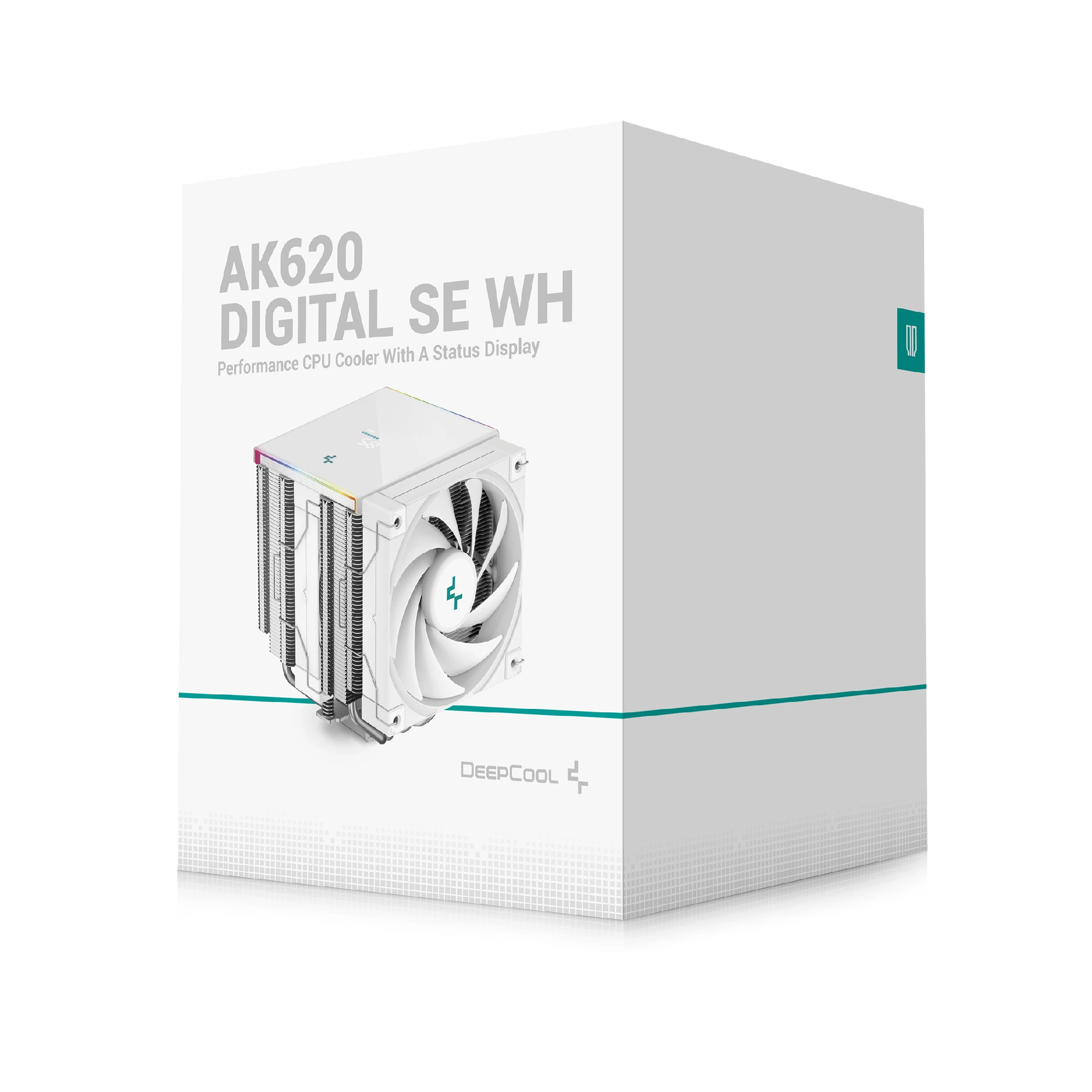 DeepCool охладител CPU Cooler AK620 DIGITAL SE WH - Dual-Tower - LGA1851/AM5