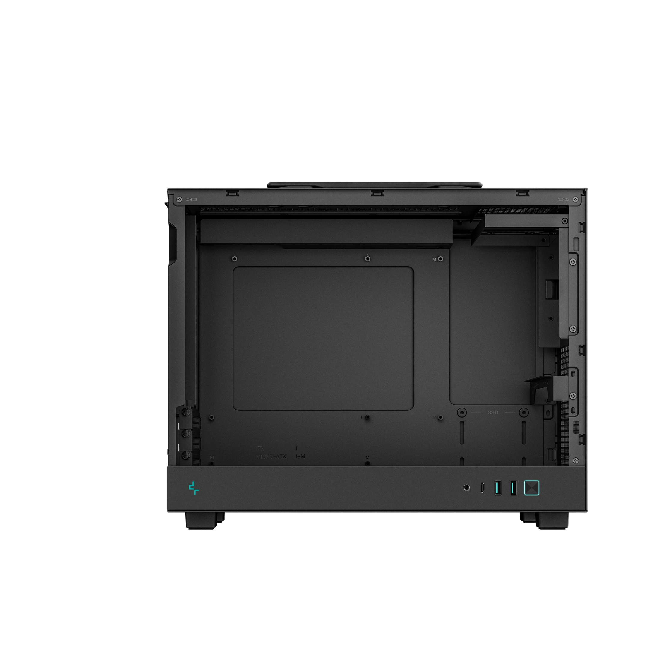 DeepCool кутия Case mATX - CH160 PLUS