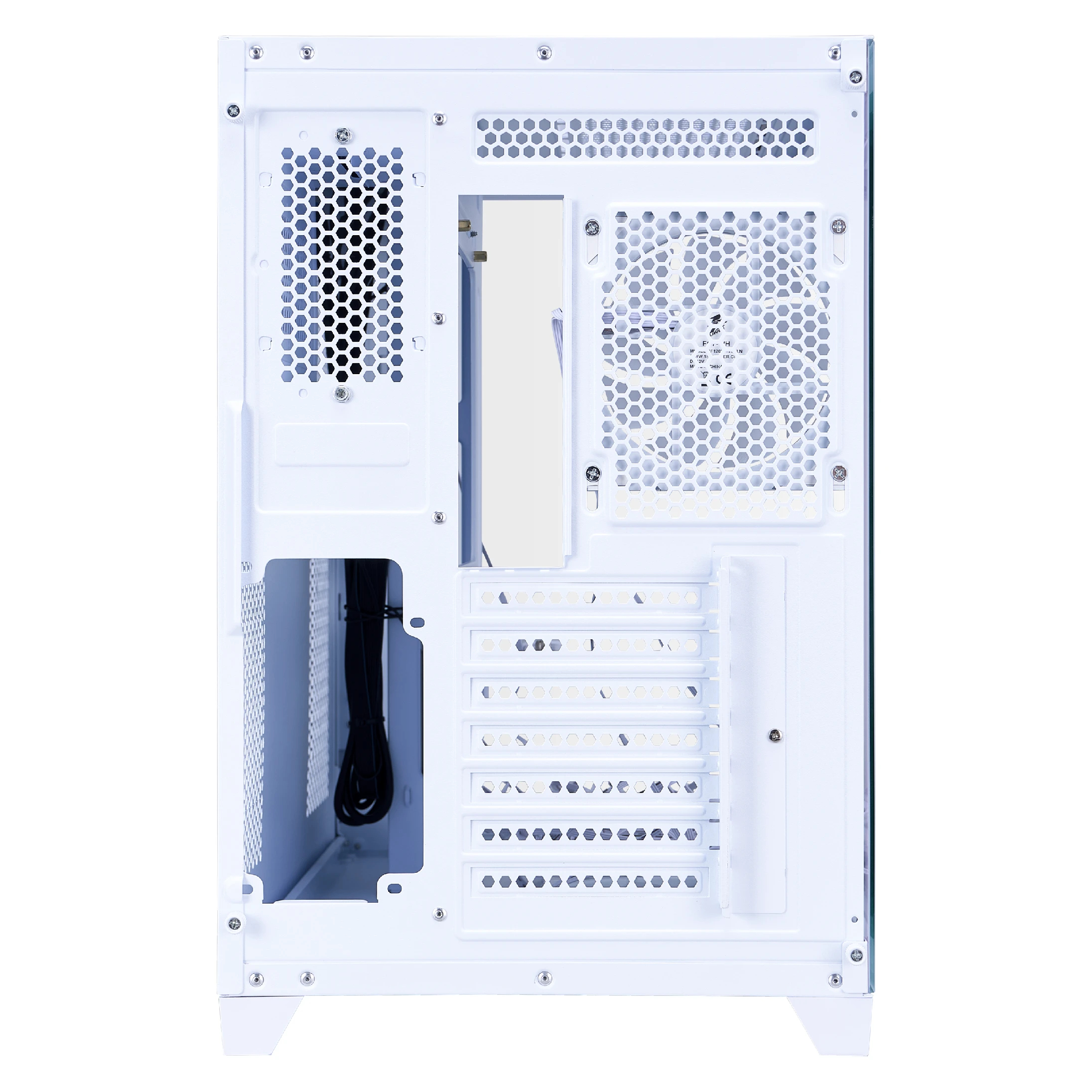 1stPlayer кутия Case ATX - MEGAVIEW MV8 White - 7 x 120 mm A-RGB fans included