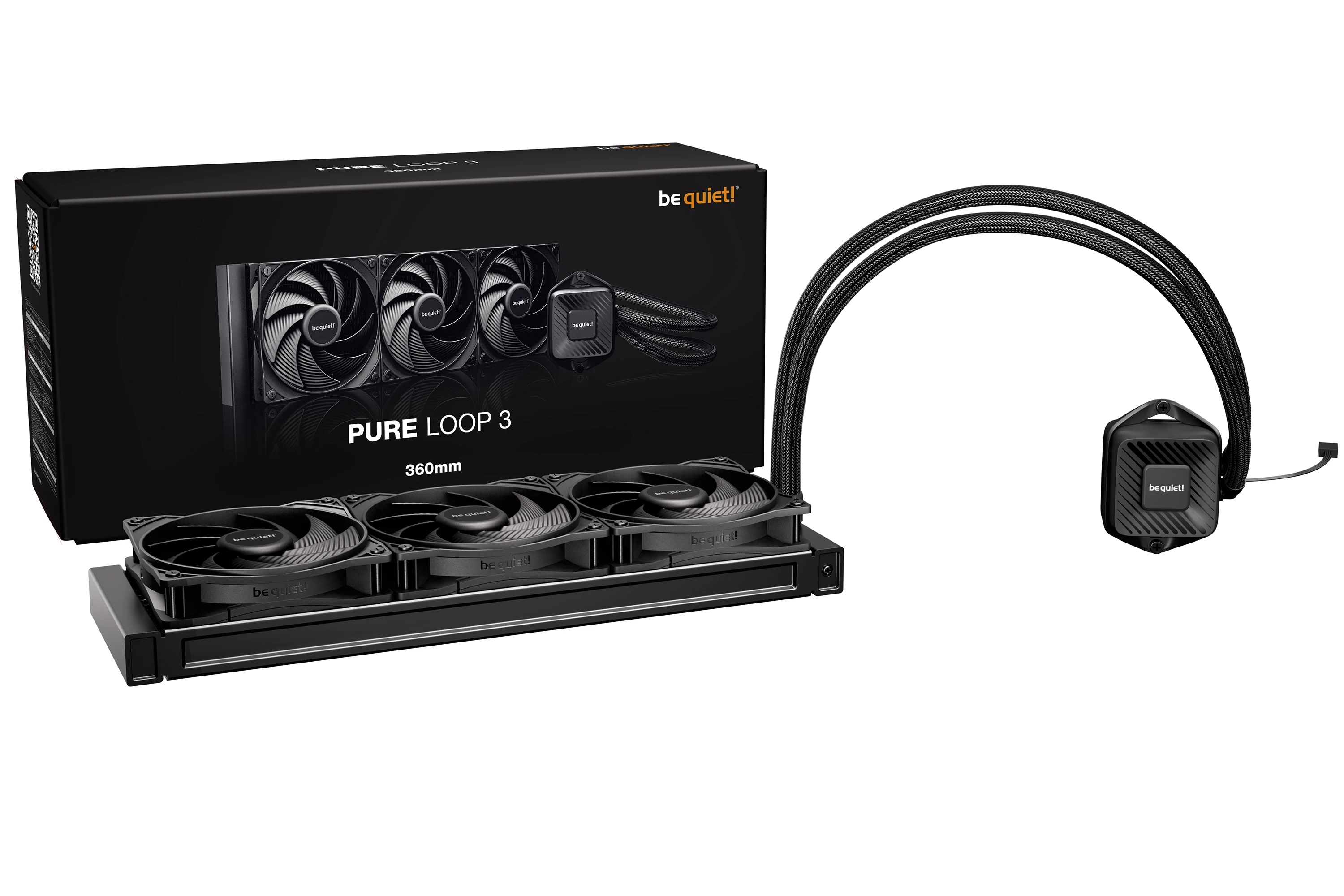 be quiet! водно охлаждане Water Cooling - Pure Loop 3 360mm