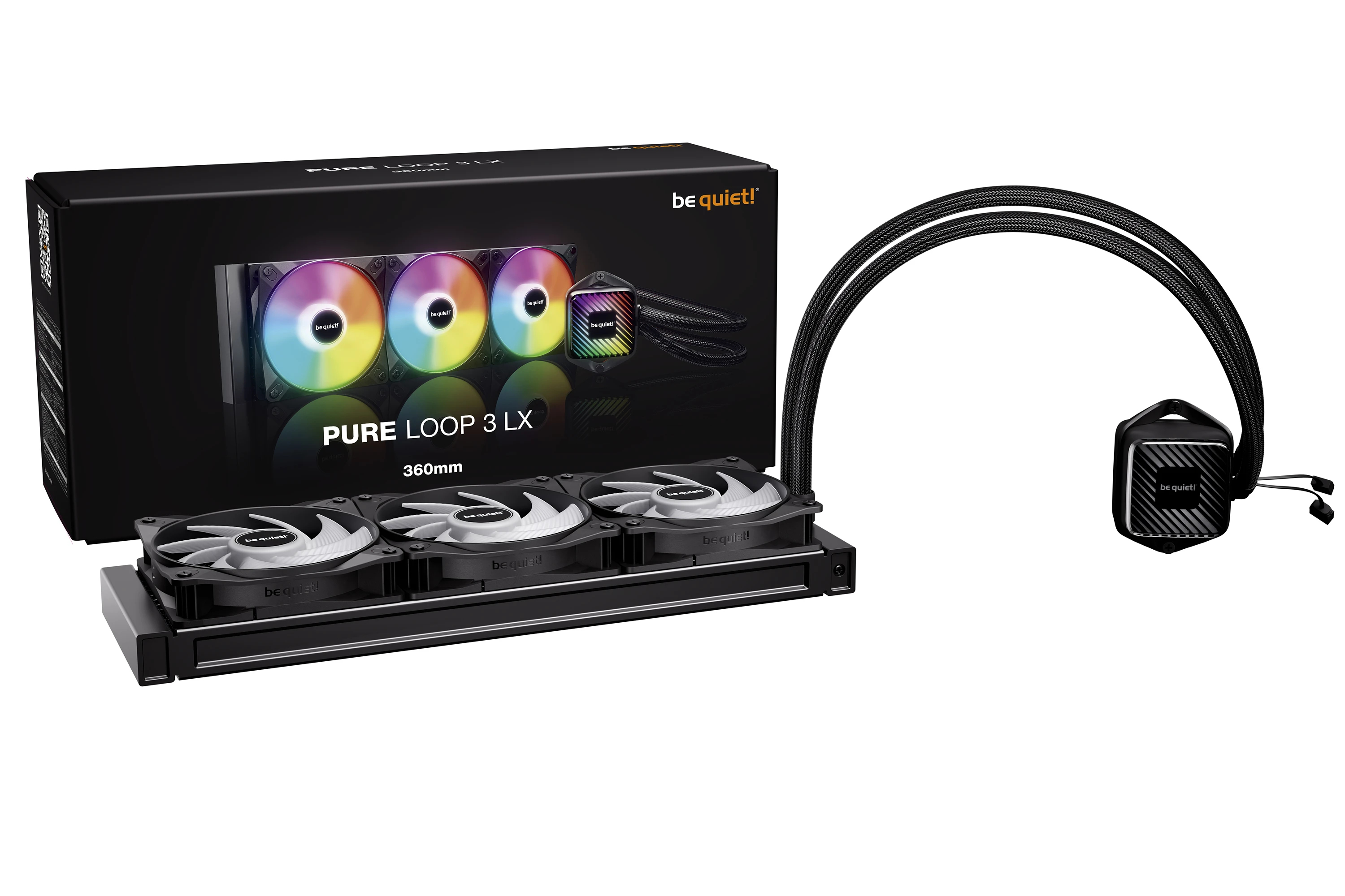 be quiet! водно охлаждане Water Cooling - Pure Loop 3 LX 360mm