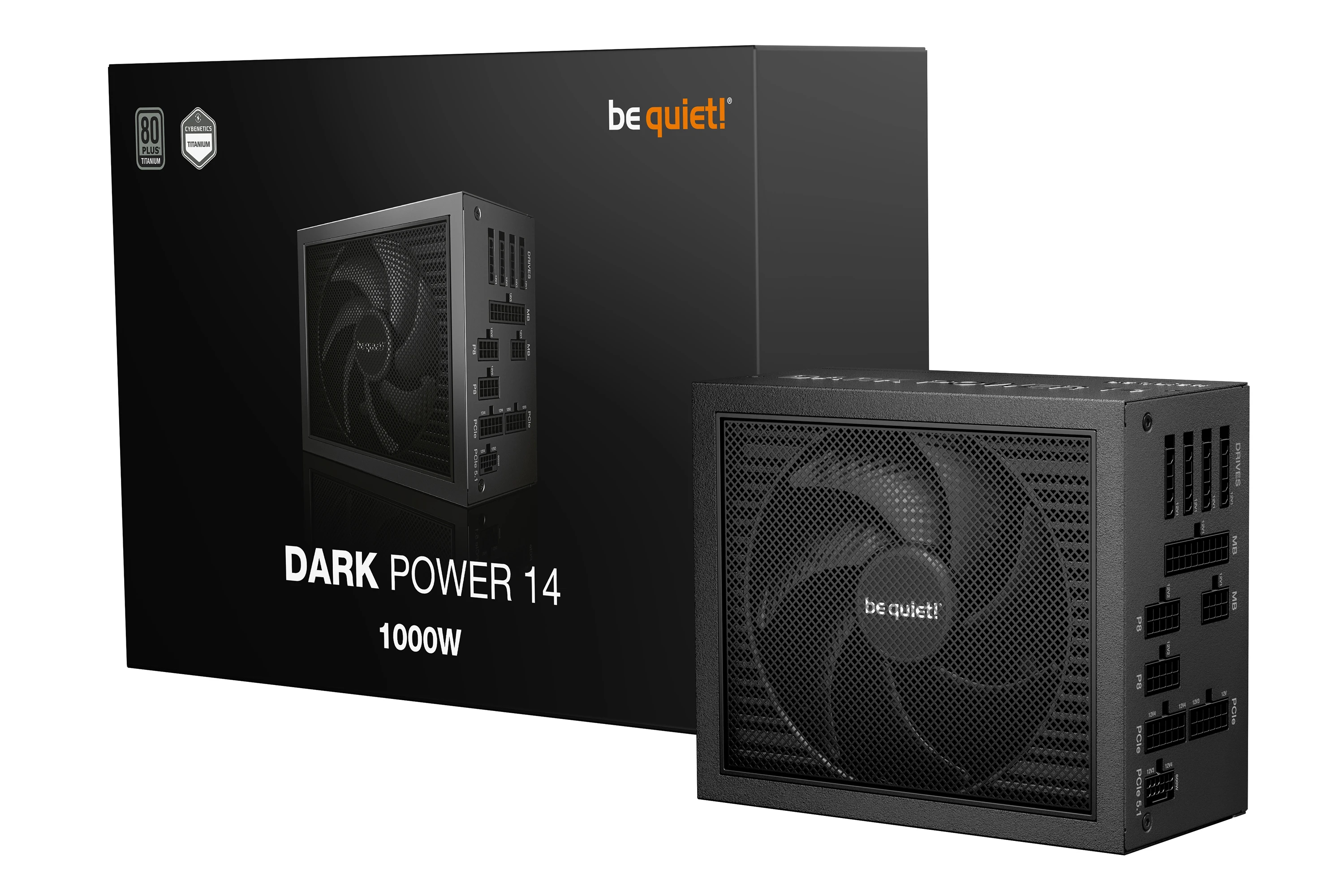 be quiet! захранване PSU ATX 3.1 Titanium - Dark Power 14 1000W