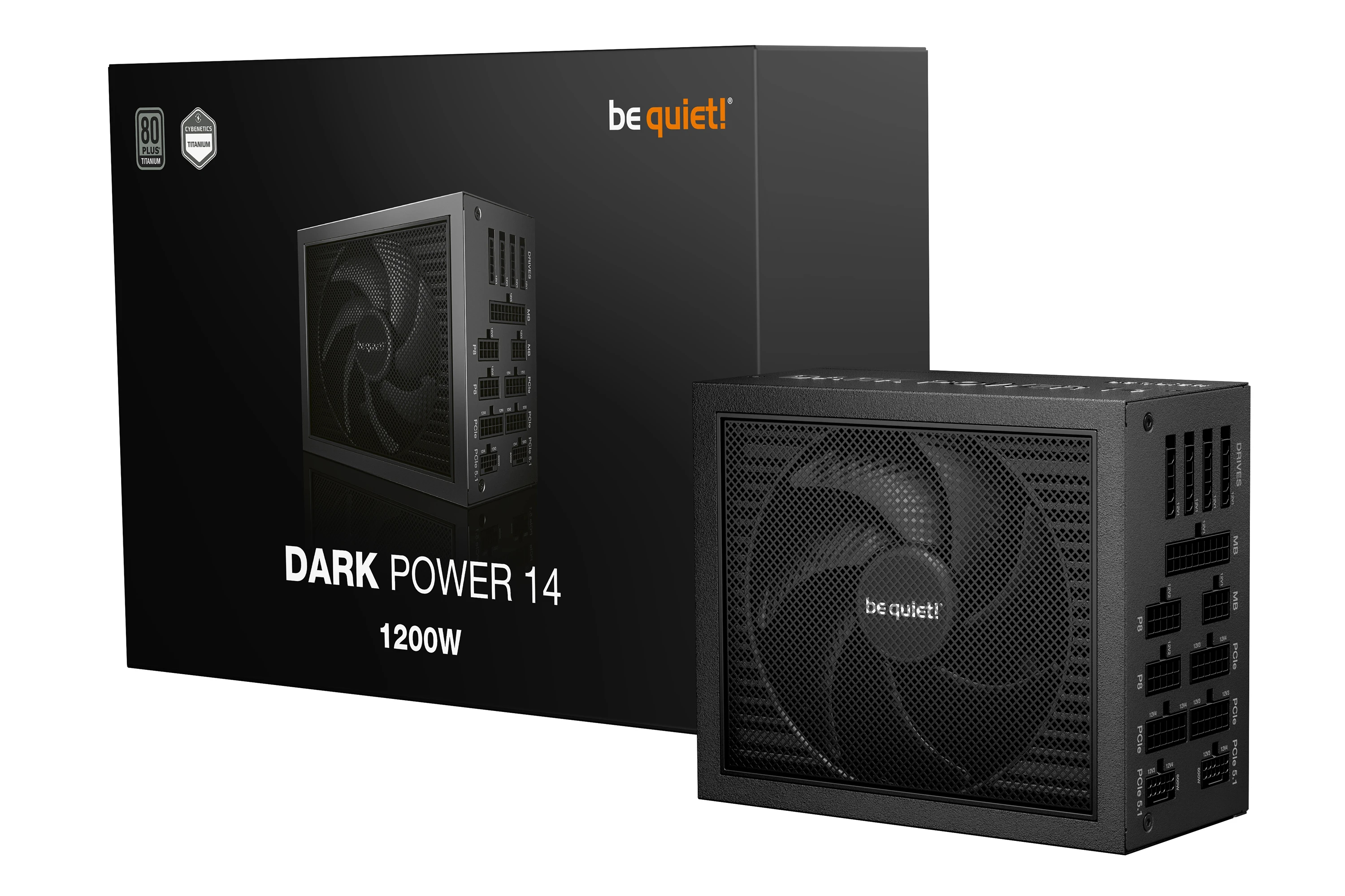 be quiet! захранване PSU ATX 3.1 Titanium - Dark Power 14 1200W