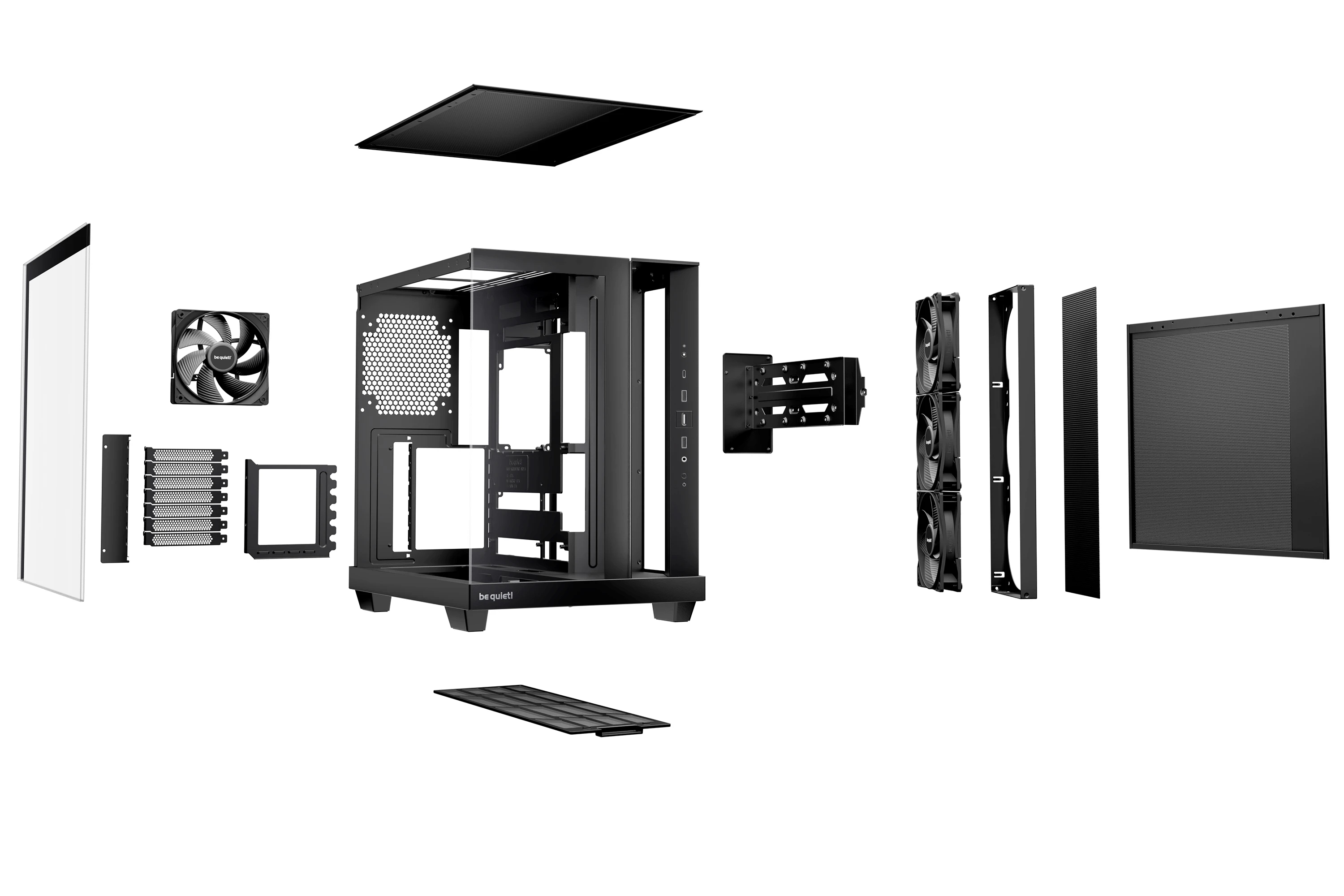 be quiet! кутия Case ATX - LIGHT BASE 500 Black