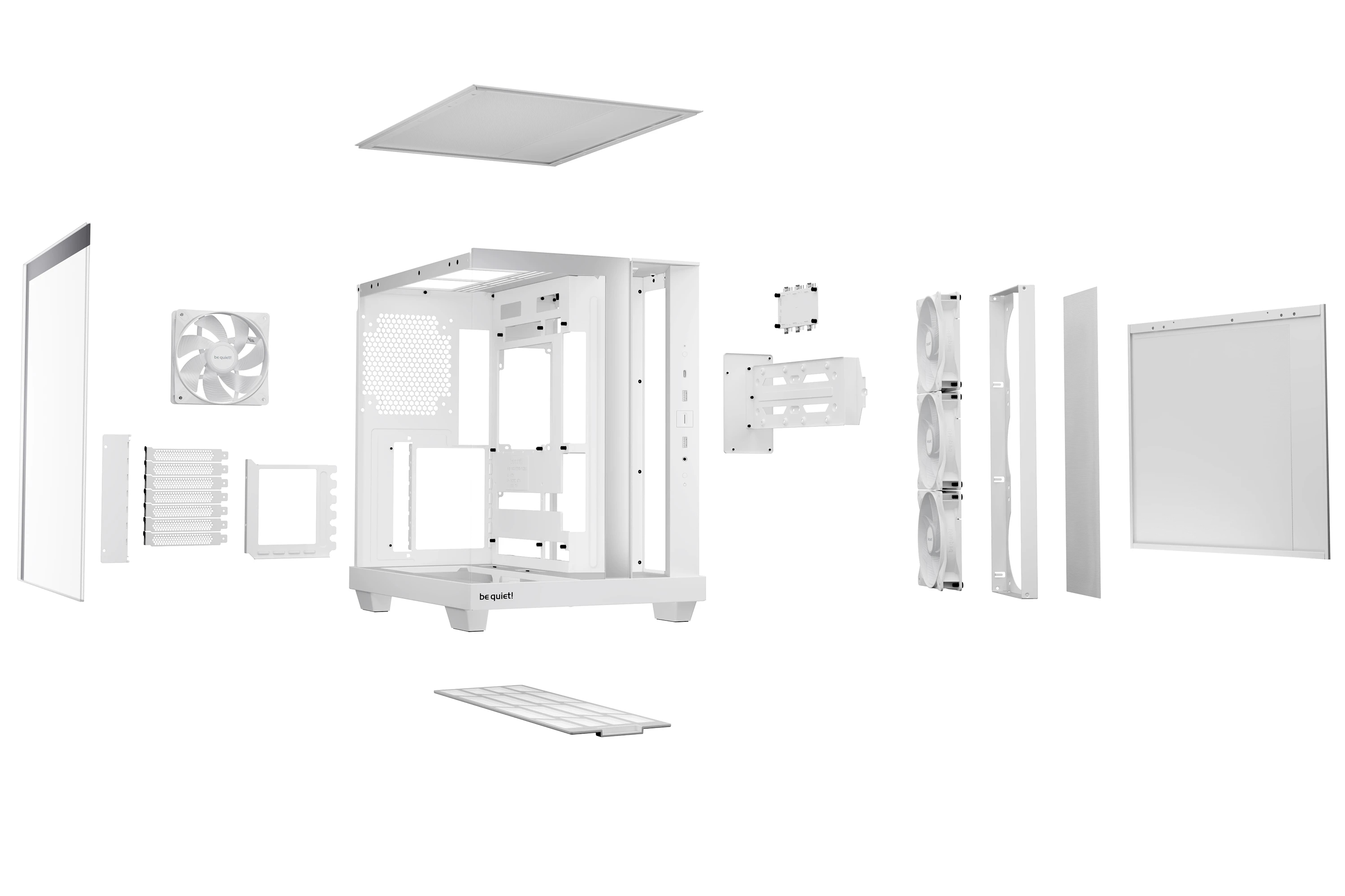 be quiet! кутия Case ATX - LIGHT BASE 500 LX White