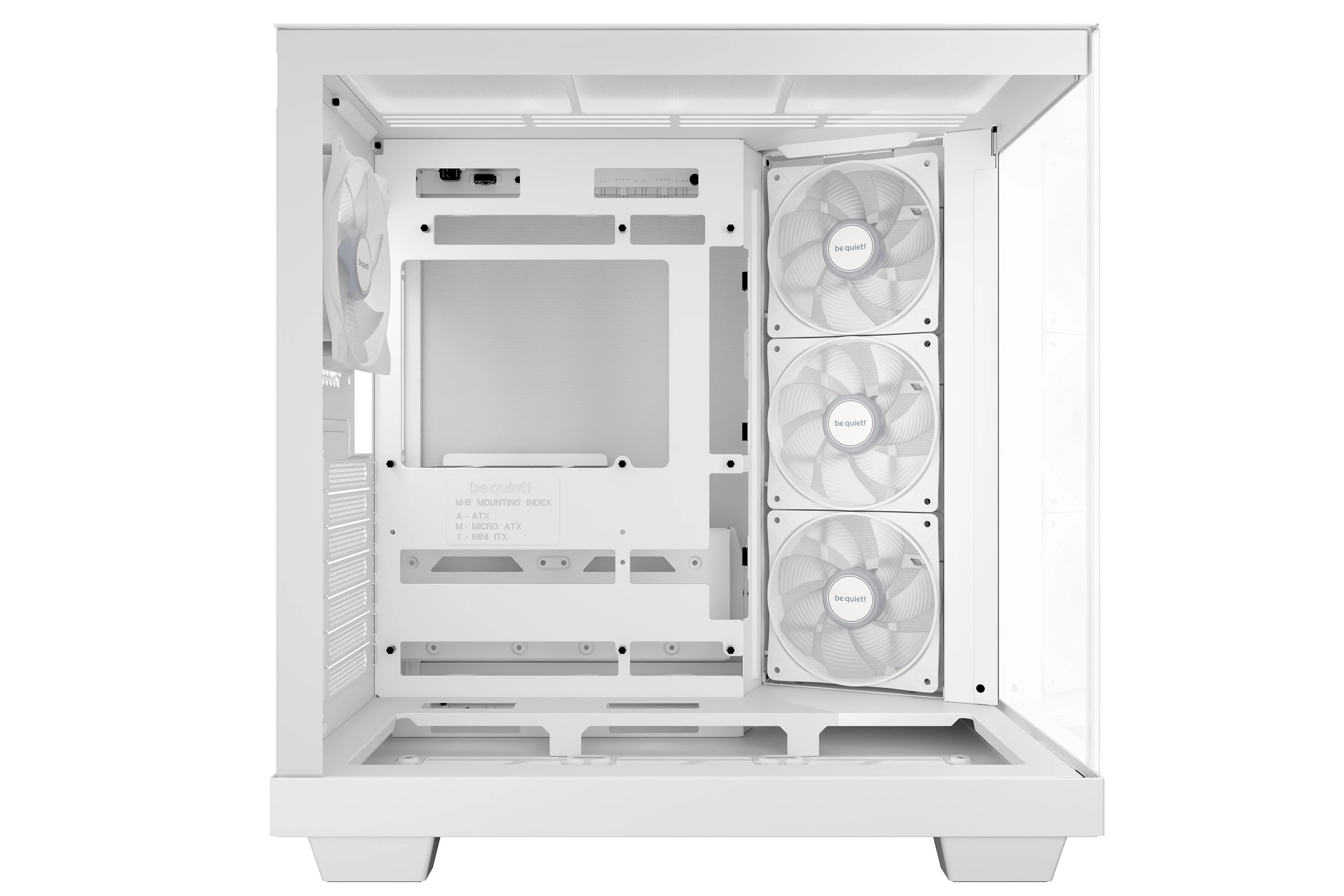 be quiet! кутия Case ATX - LIGHT BASE 500 LX White