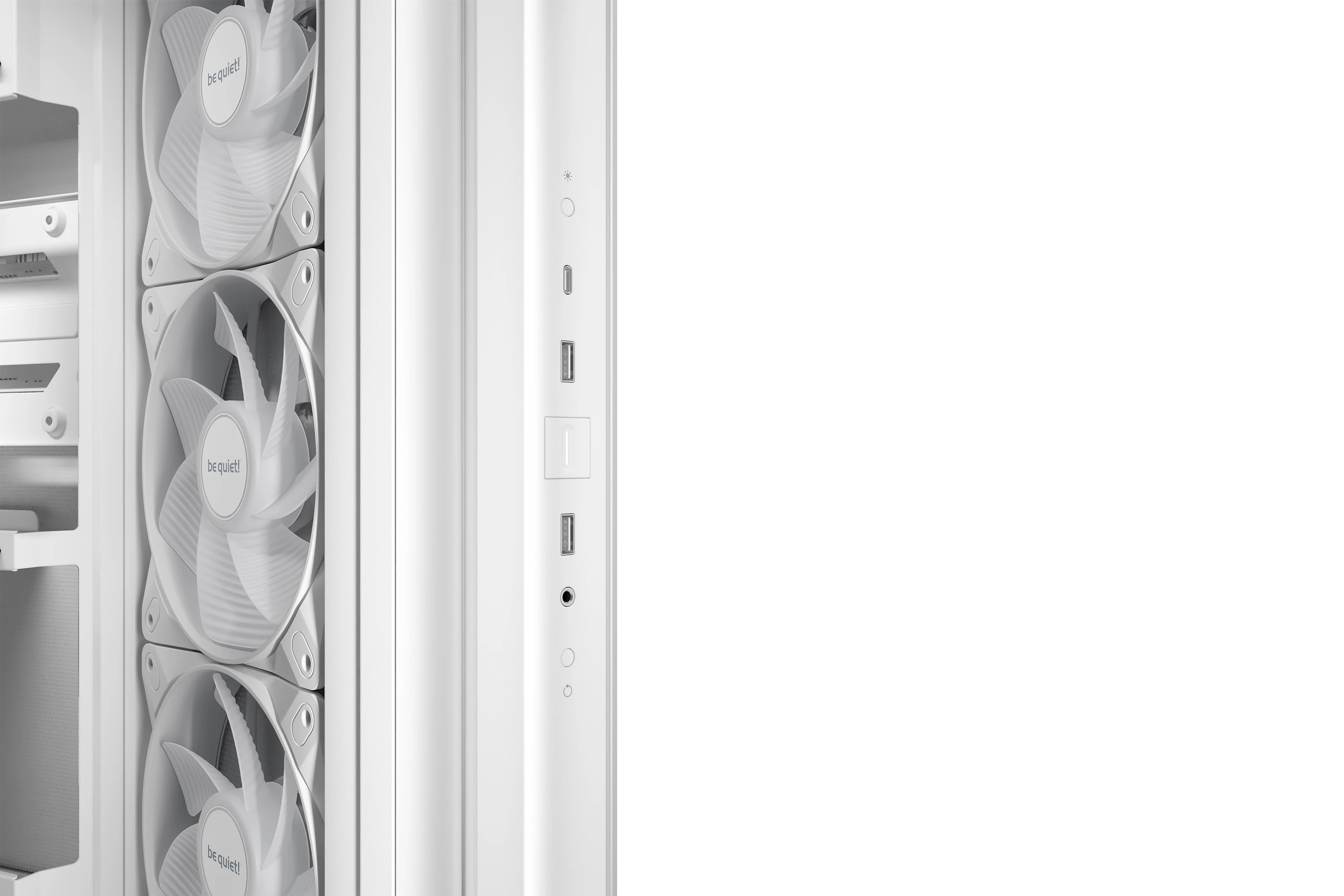 be quiet! кутия Case ATX - LIGHT BASE 500 LX White