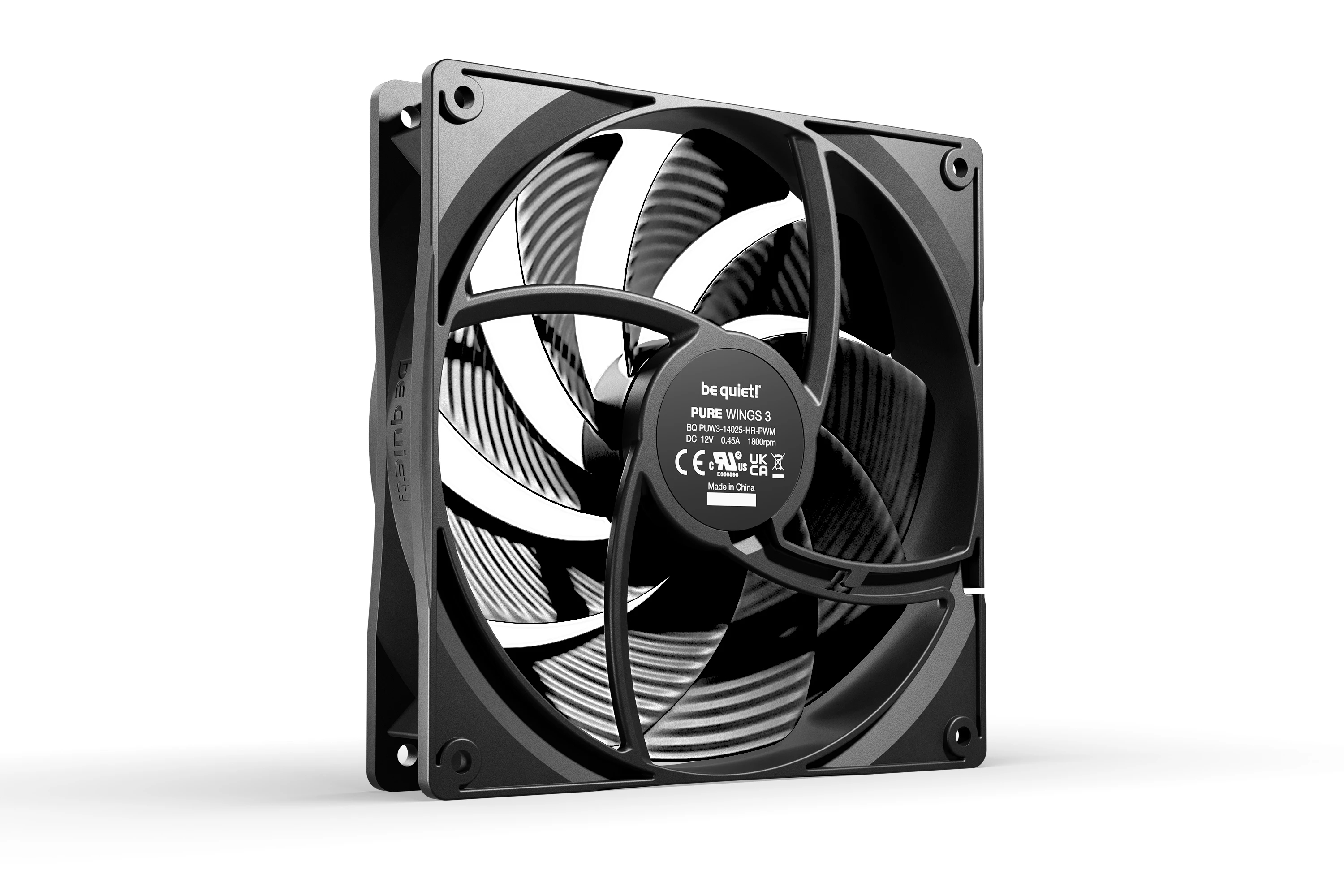 be quiet! комплект вентилатори Fan Pack 3-in-1 3 x 140mm - PURE WINGS 3 140mm PWM high-speed 3-Pack