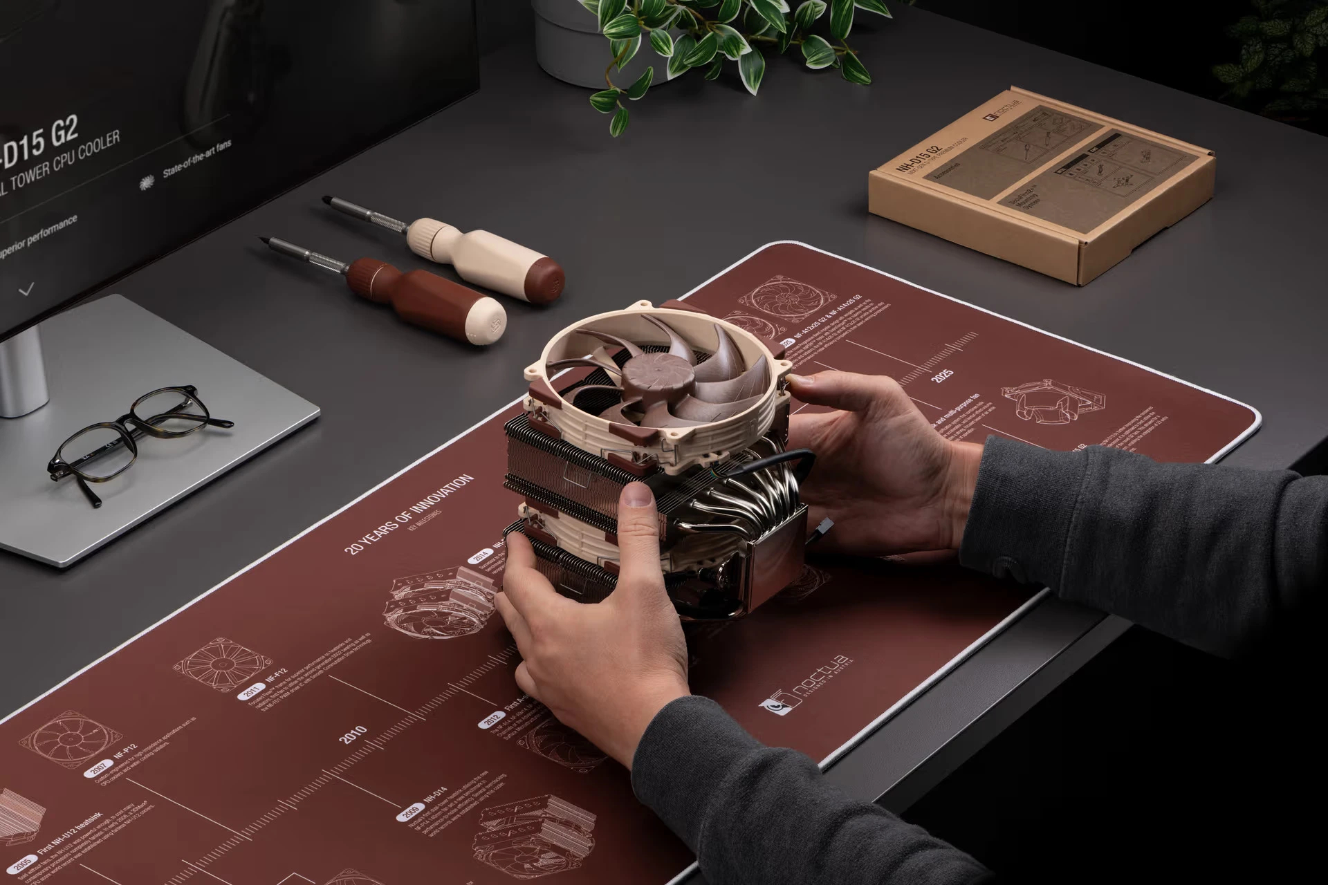 Noctua пад за мишка Mousepad - NP-DM3 Anniversary Deskmat