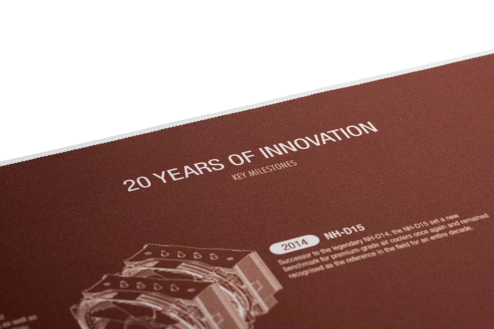 Noctua пад за мишка Mousepad - NP-DM3 Anniversary Deskmat