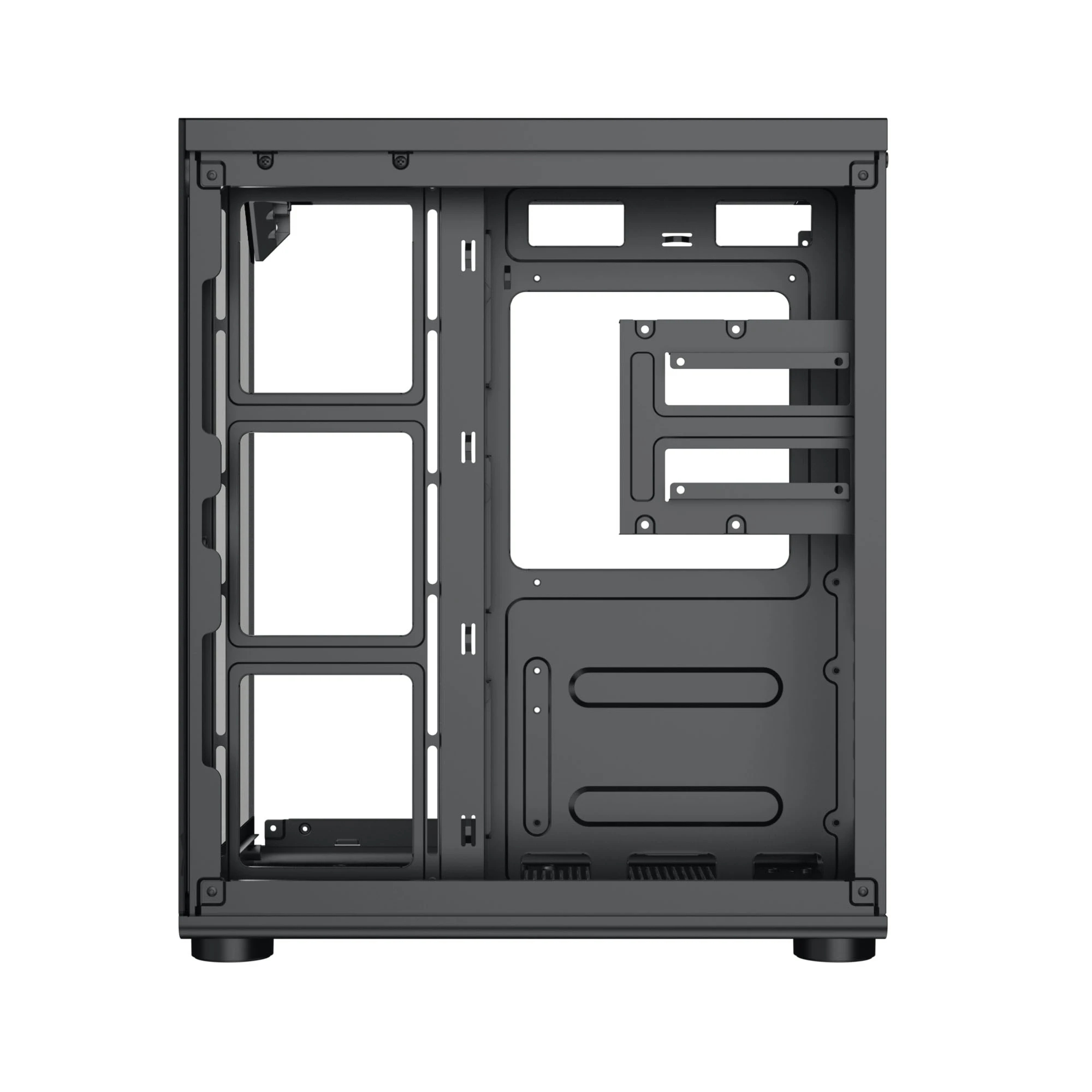 Xigmatek кутия Case ATX - Aqua Compact - 4 ARGB Fans