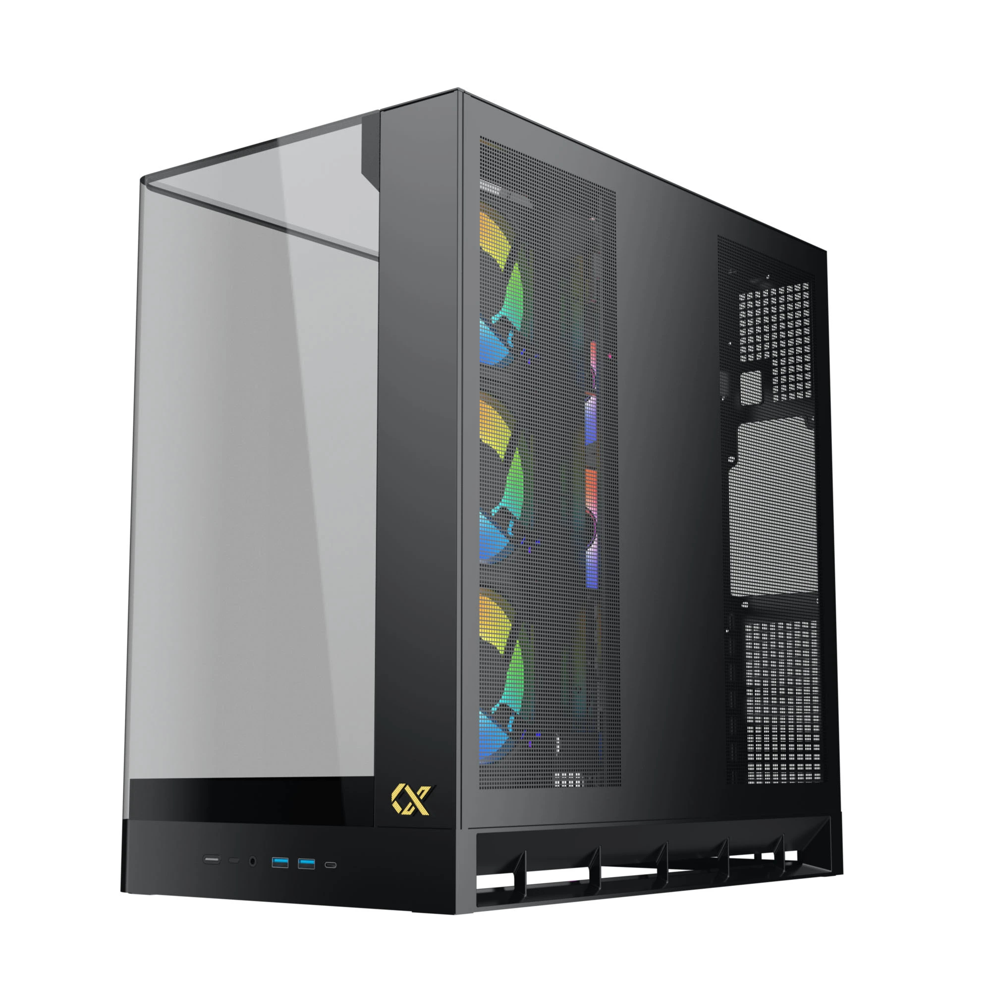 Xigmatek кутия Case E-ATX - PANO II - 8 ARGB Fans