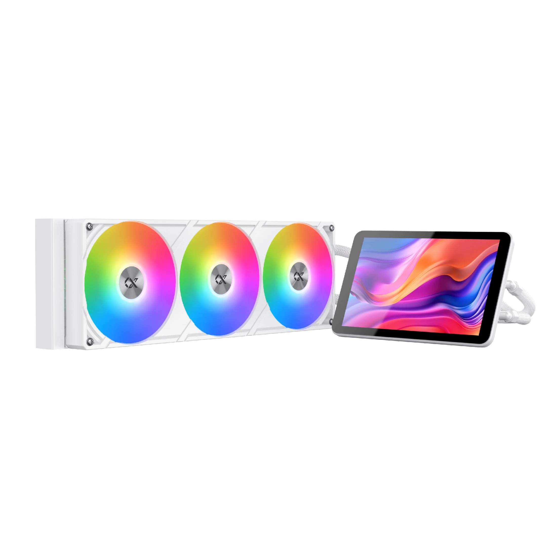 Xigmatek водно охлаждане Water Cooling Connect Pro 360 Arctic - 7 inch Magnetic LCD Display