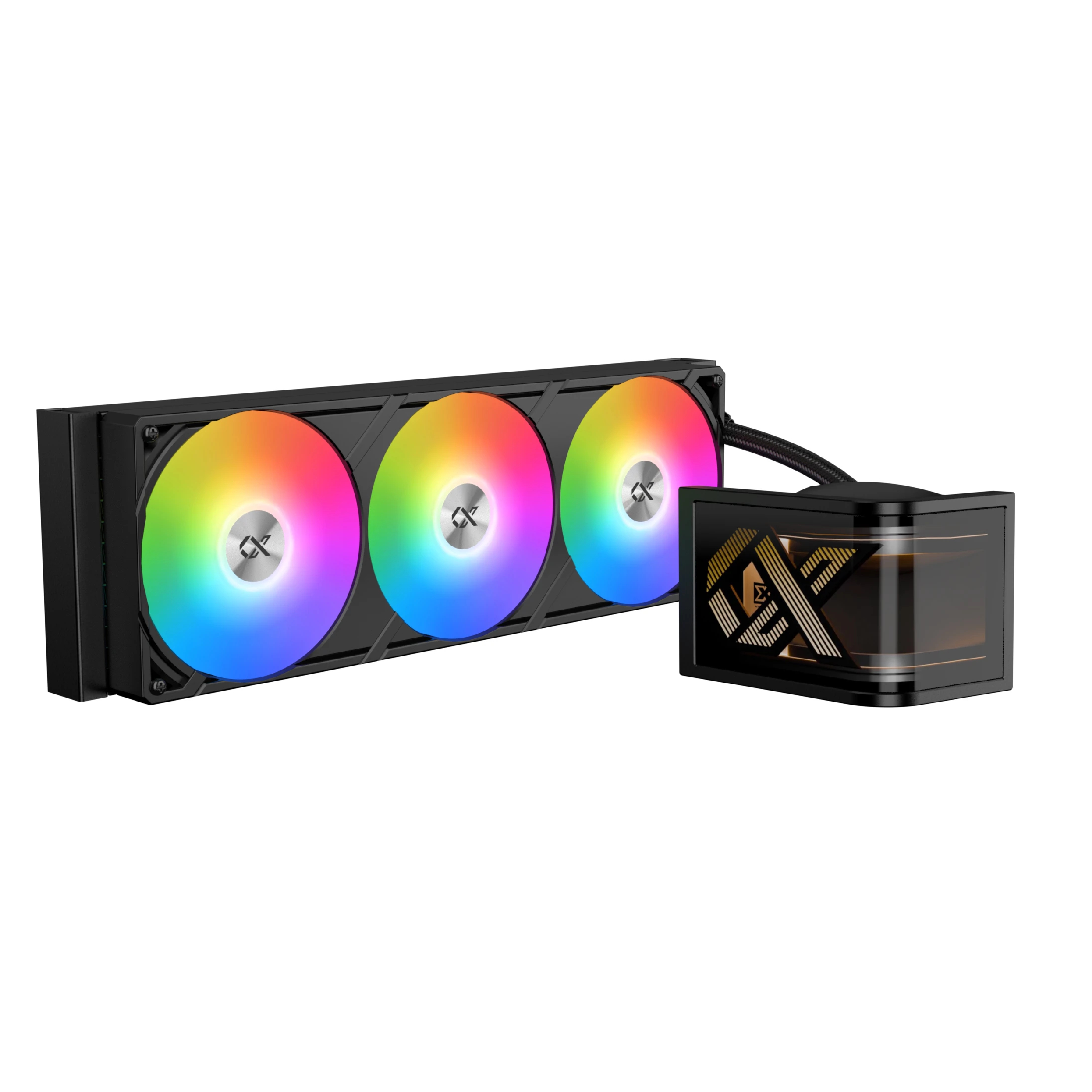 Xigmatek водно охлаждане Water Cooling Connect Ultra 360 - 6.8 inch Curve AMOLED Display