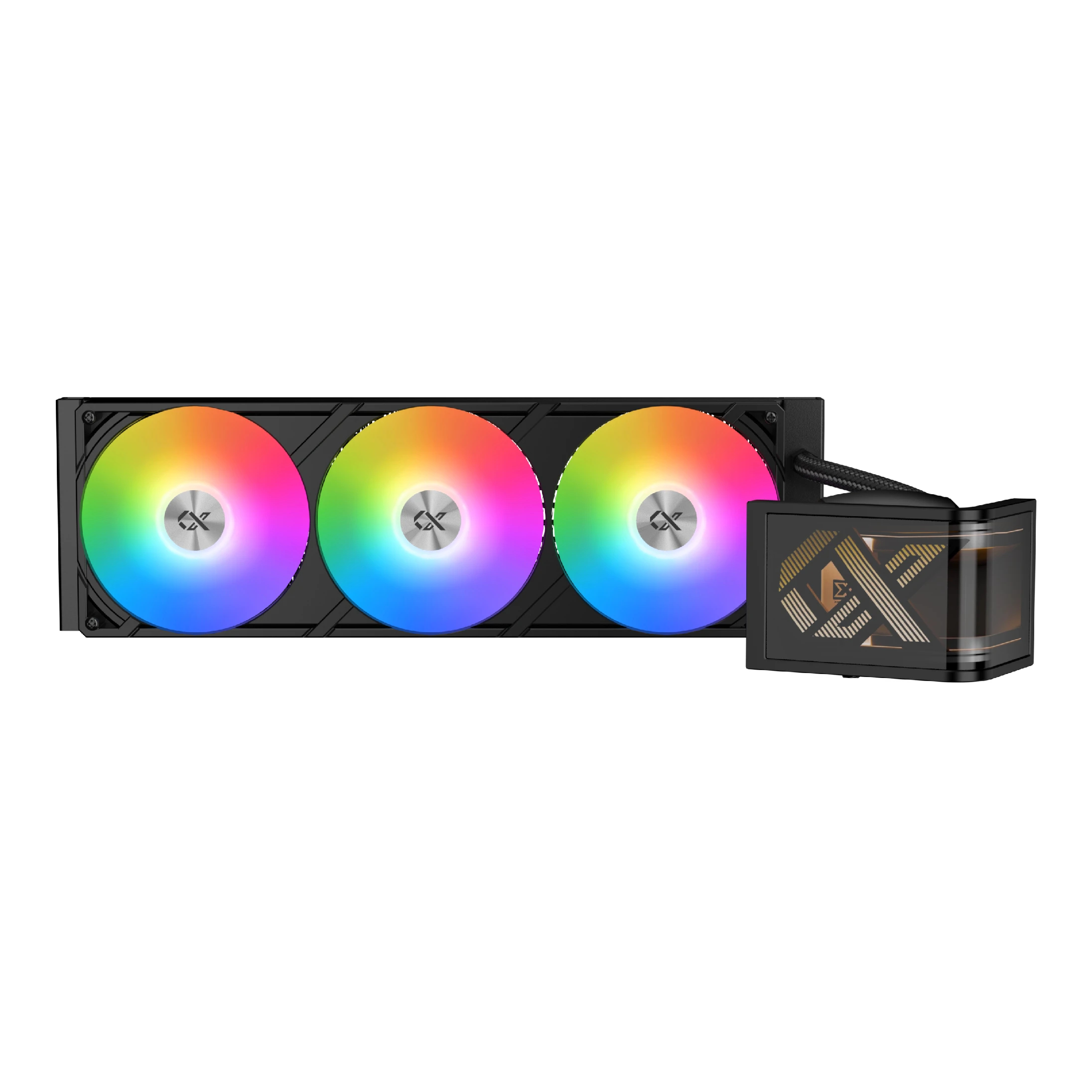 Xigmatek водно охлаждане Water Cooling Connect Ultra 360 - 6.8 inch Curve AMOLED Display