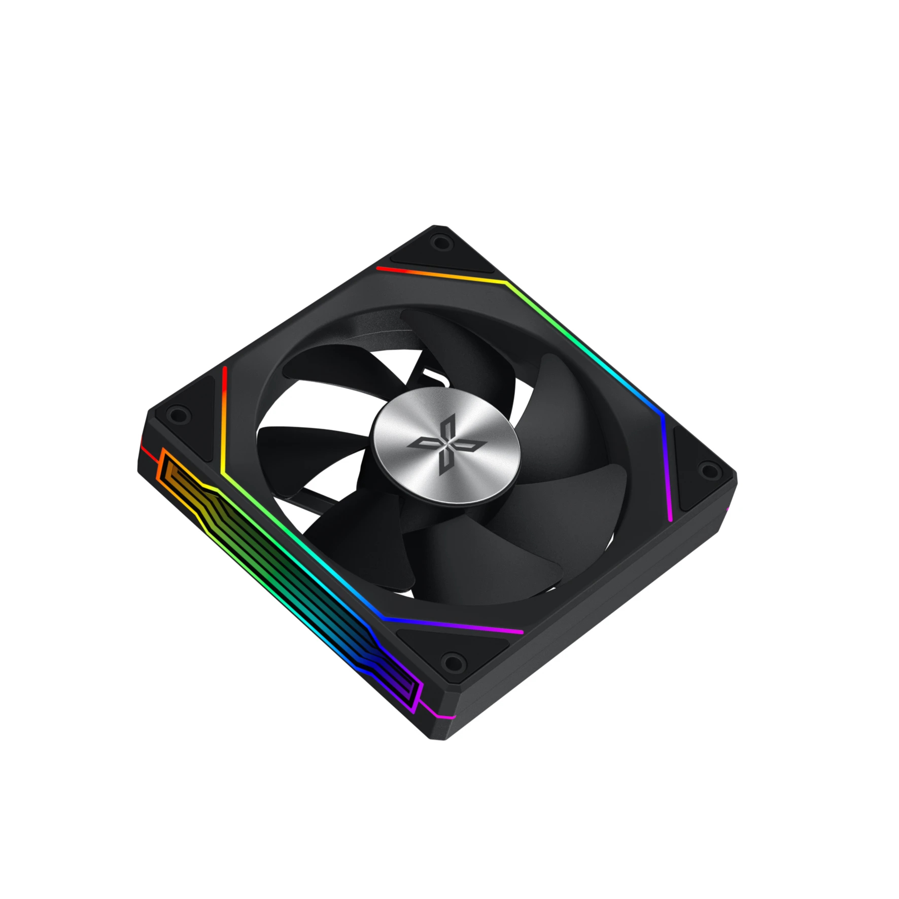 Xigmatek Комплект вентилатори Fan Pack 3-in-1 3x120mm - Infinity G22A - Infinity Mirror, A-RGB