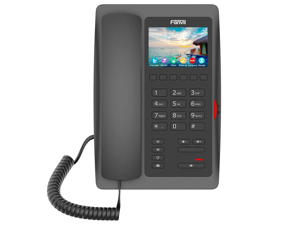 Fanvil телефон IP Wi-Fi Phone - H5W Black, VoIP