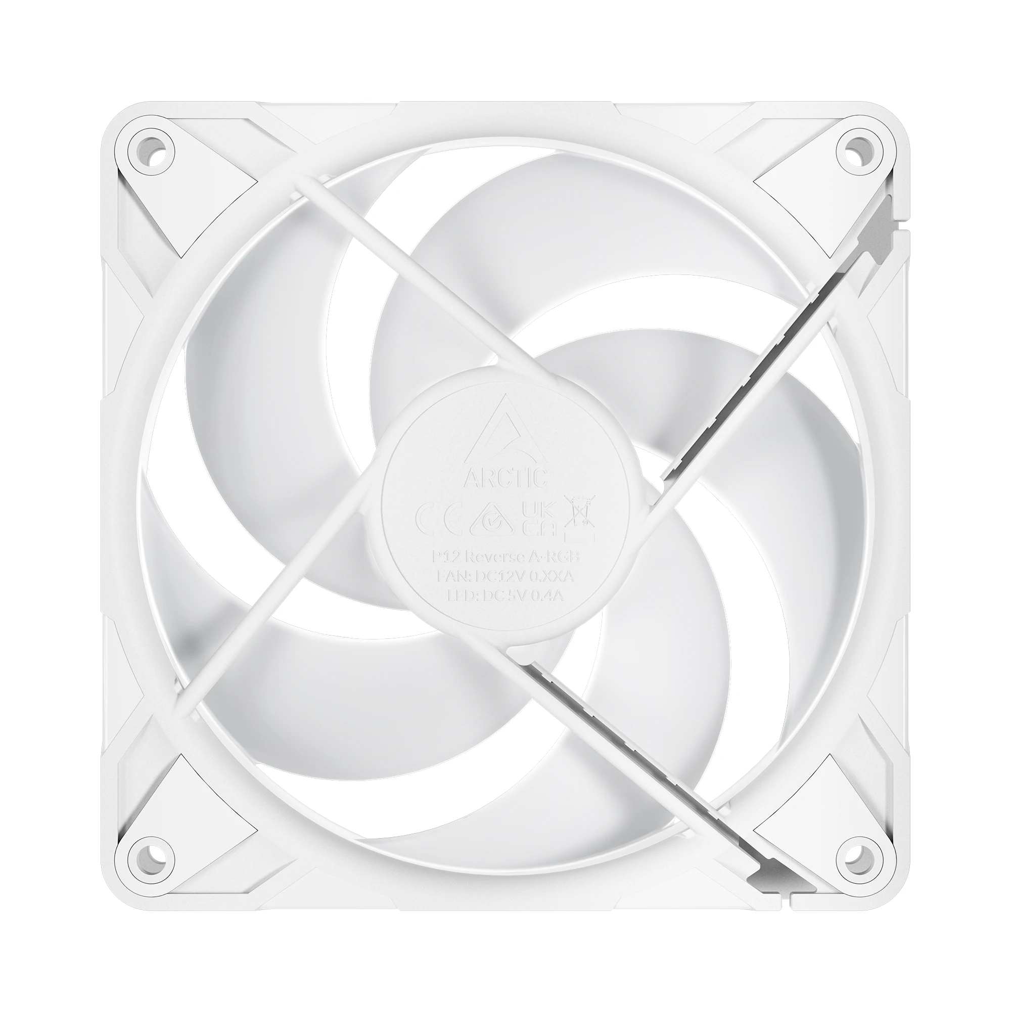 Arctic вентилатор Fan 120mm - P12 Pro Reverse A-RGB (White)