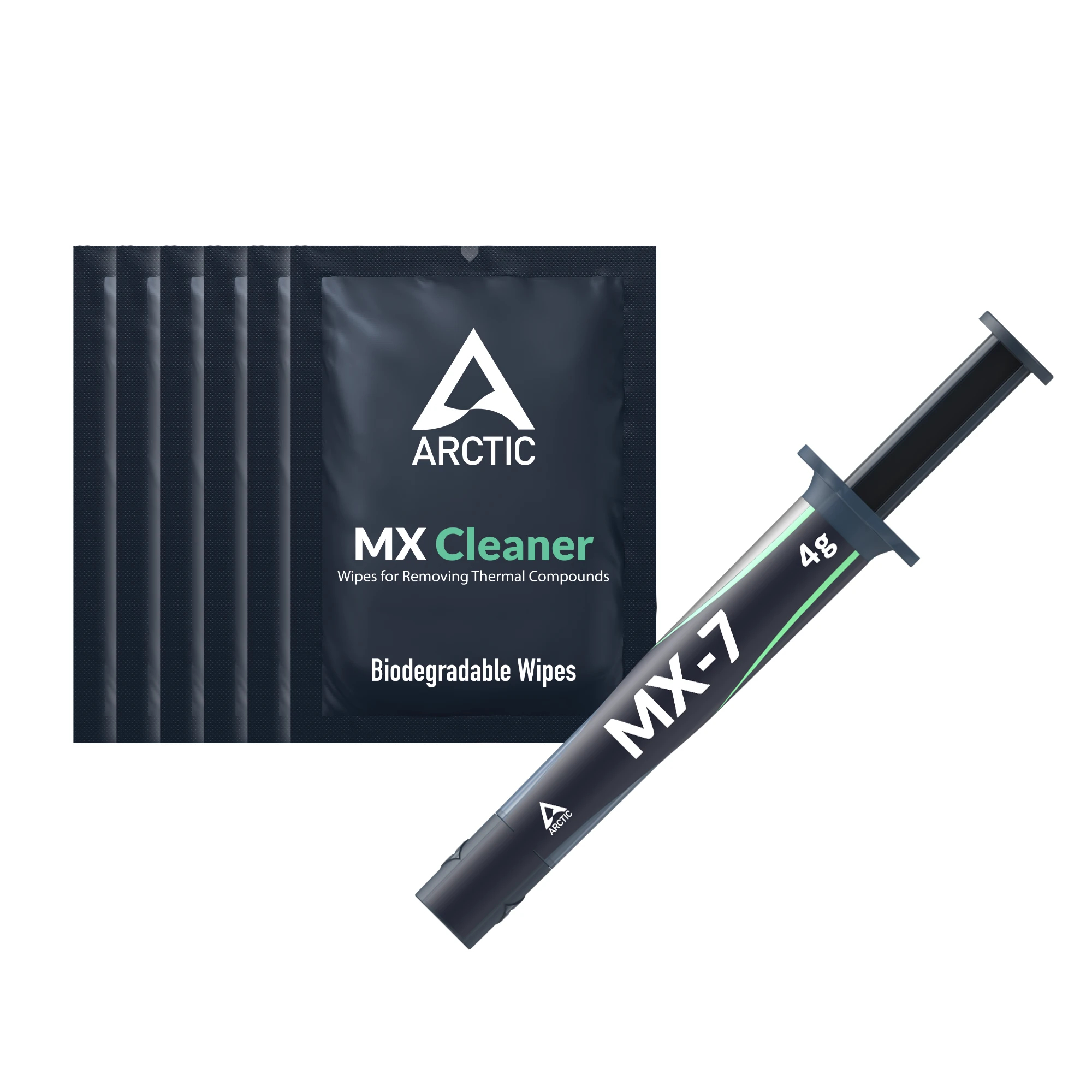 Arctic термо паста MX-7 Thermal Compound 4gr with 6pcs MX Cleaner