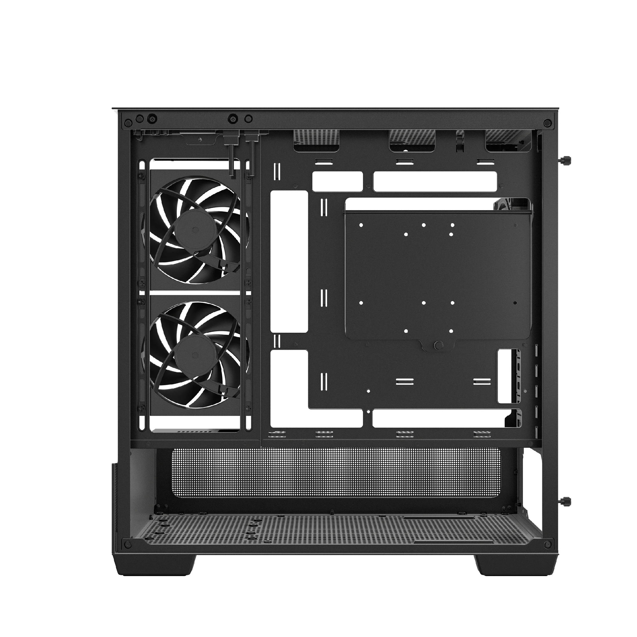 DeepCool кутия Case ATX - CG380 3F - 3 ARGB Fans, USB-C